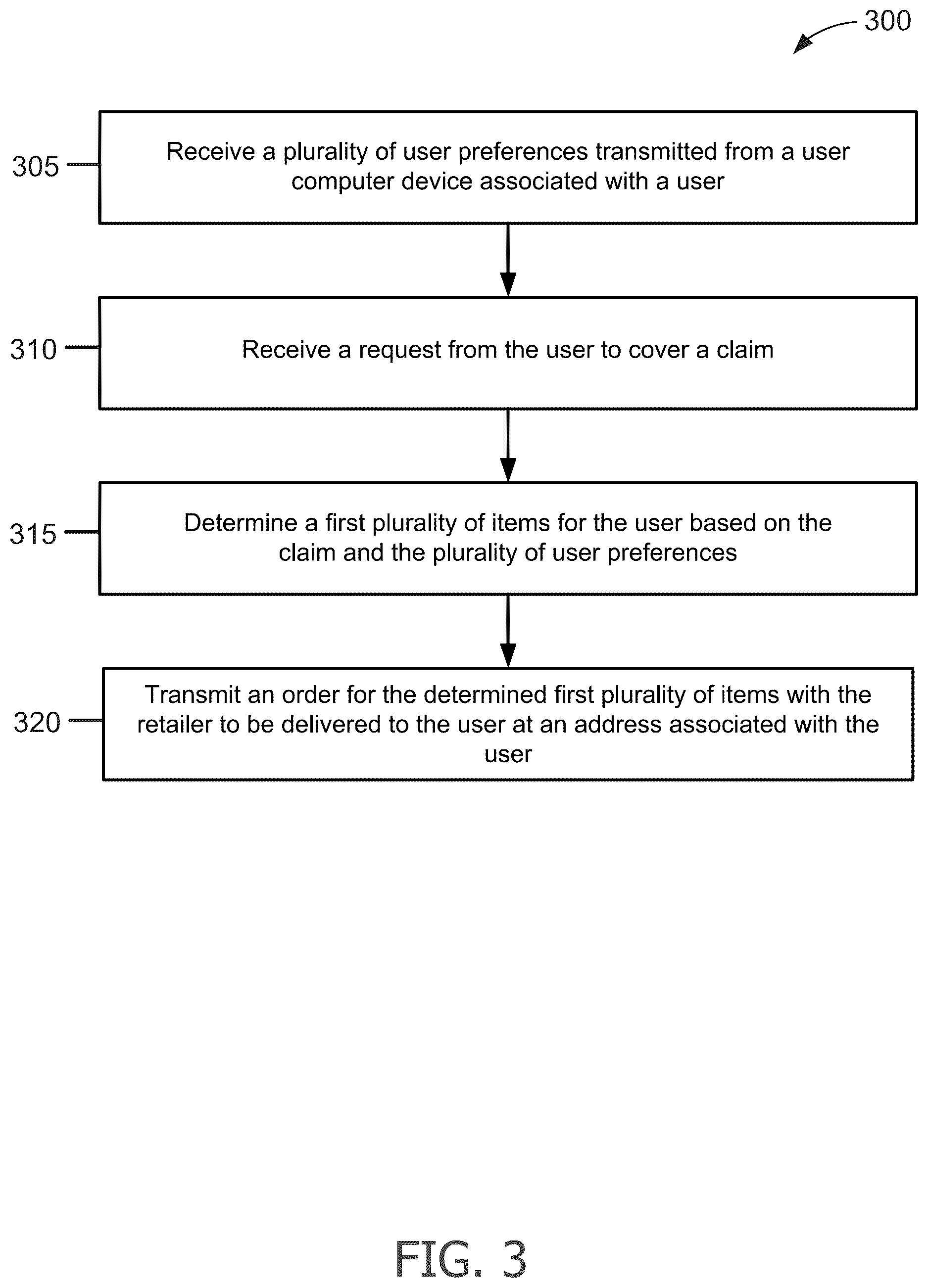 Patent US12511695 Figure 3 – Systems and methods for enhanced personal property replacement