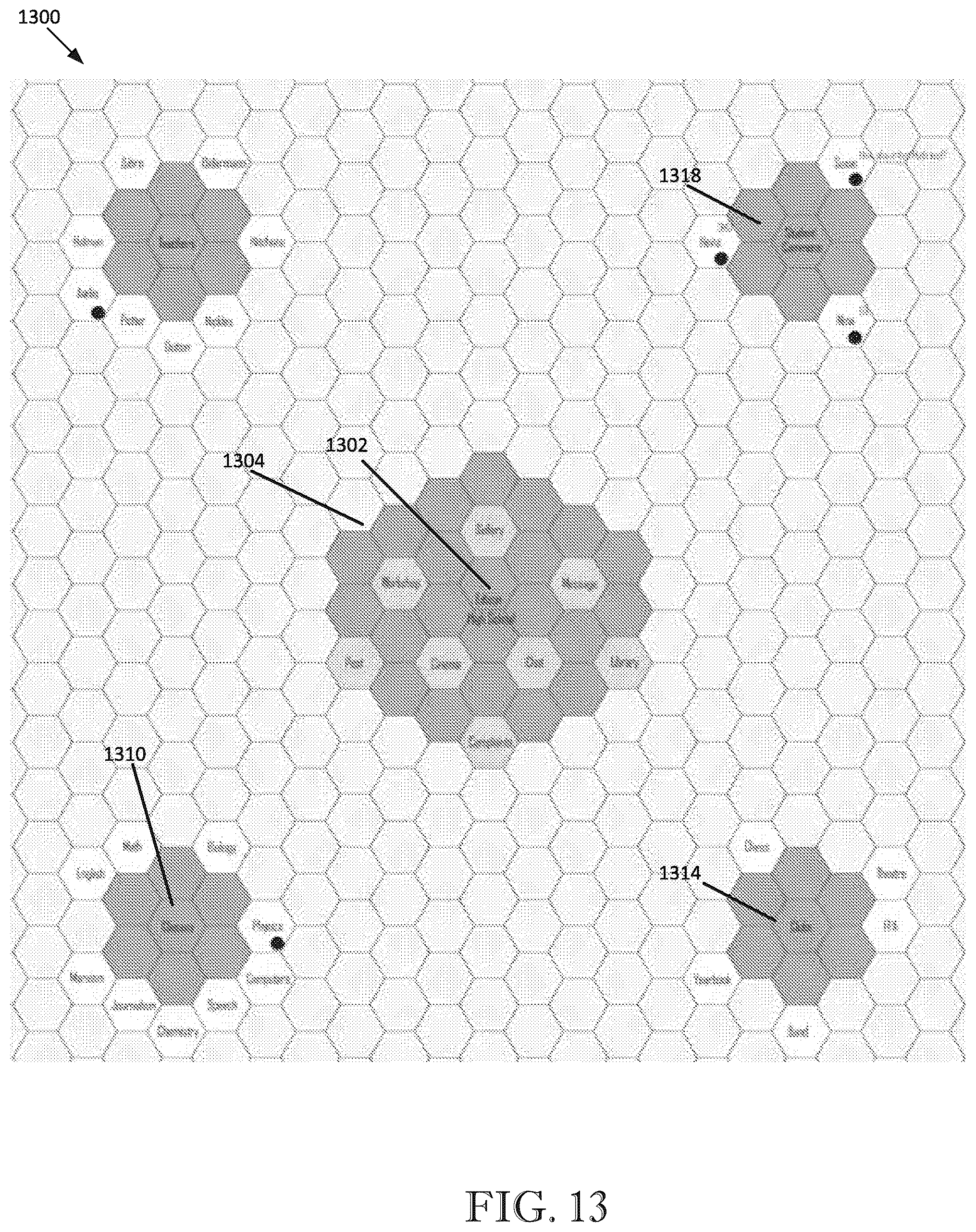 Patent US12511802 Figure 13 – Functional junctional mosaic terrains