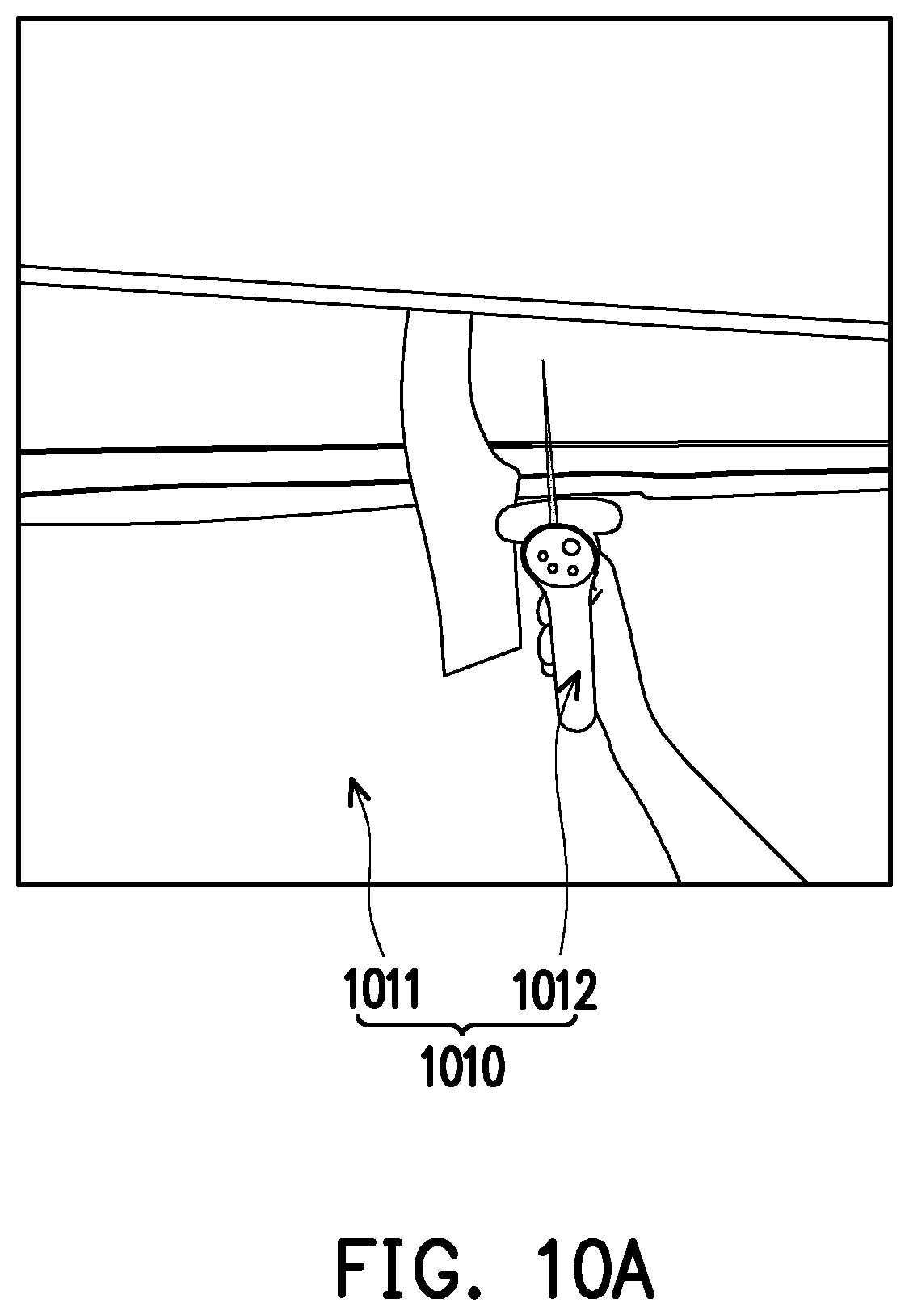 Patent US12511843 Figure 10 – Method for generating pass-through view with better scale and host