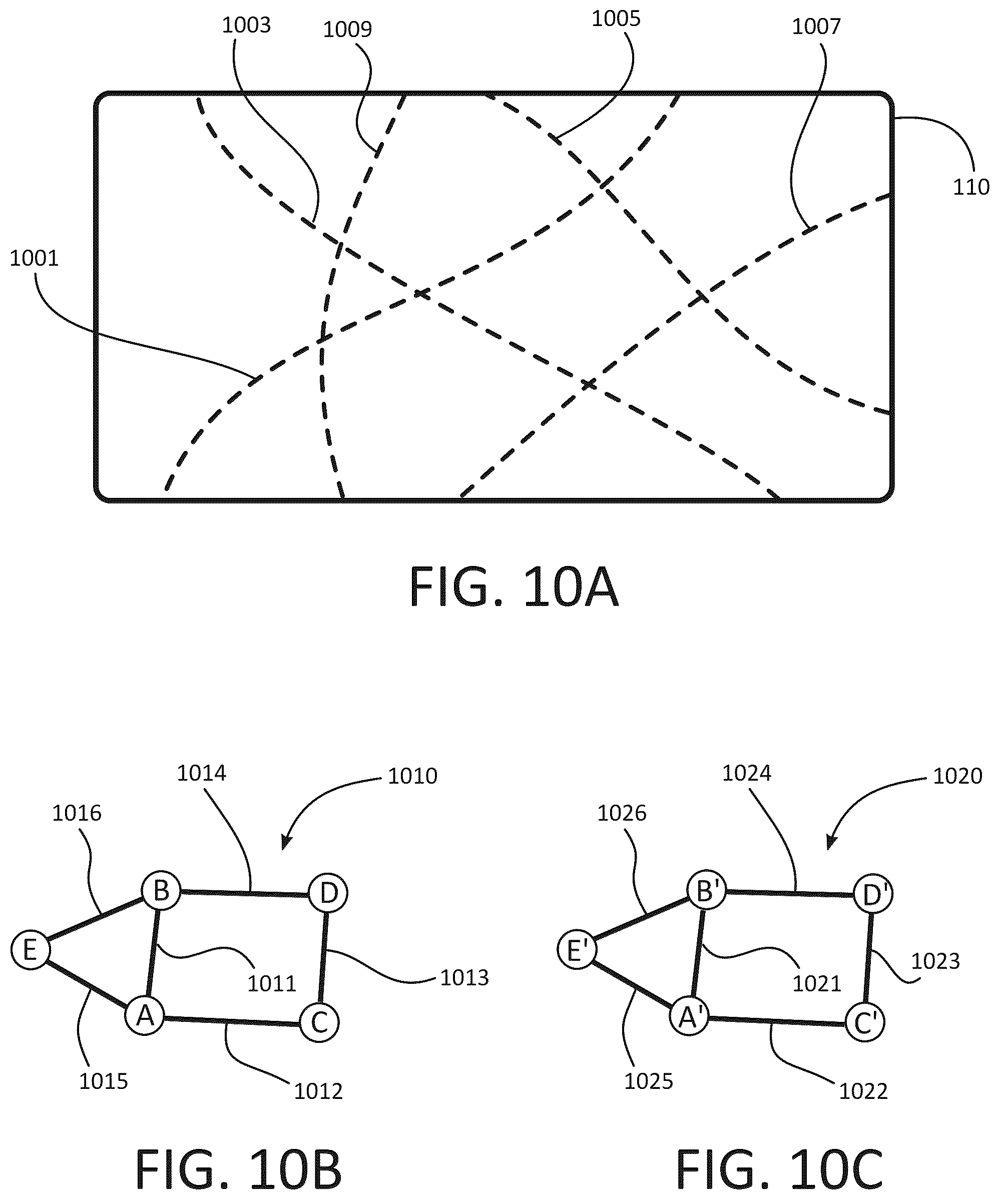 Patent US12511864 Figure 12 – Association of concurrent tracks using graph crossings