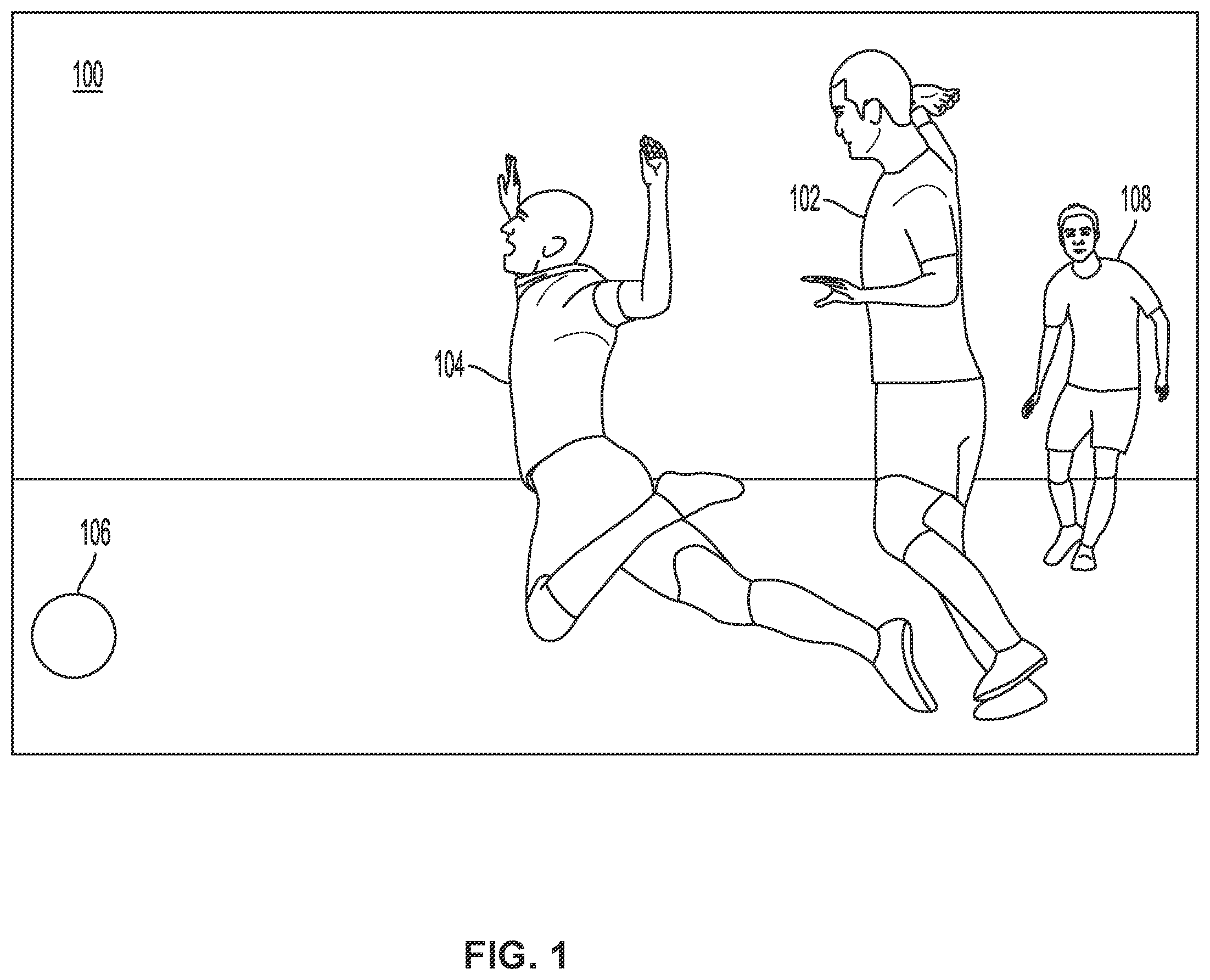 Patent US12511900 Figure 1 – System and method for impact detection and analysis