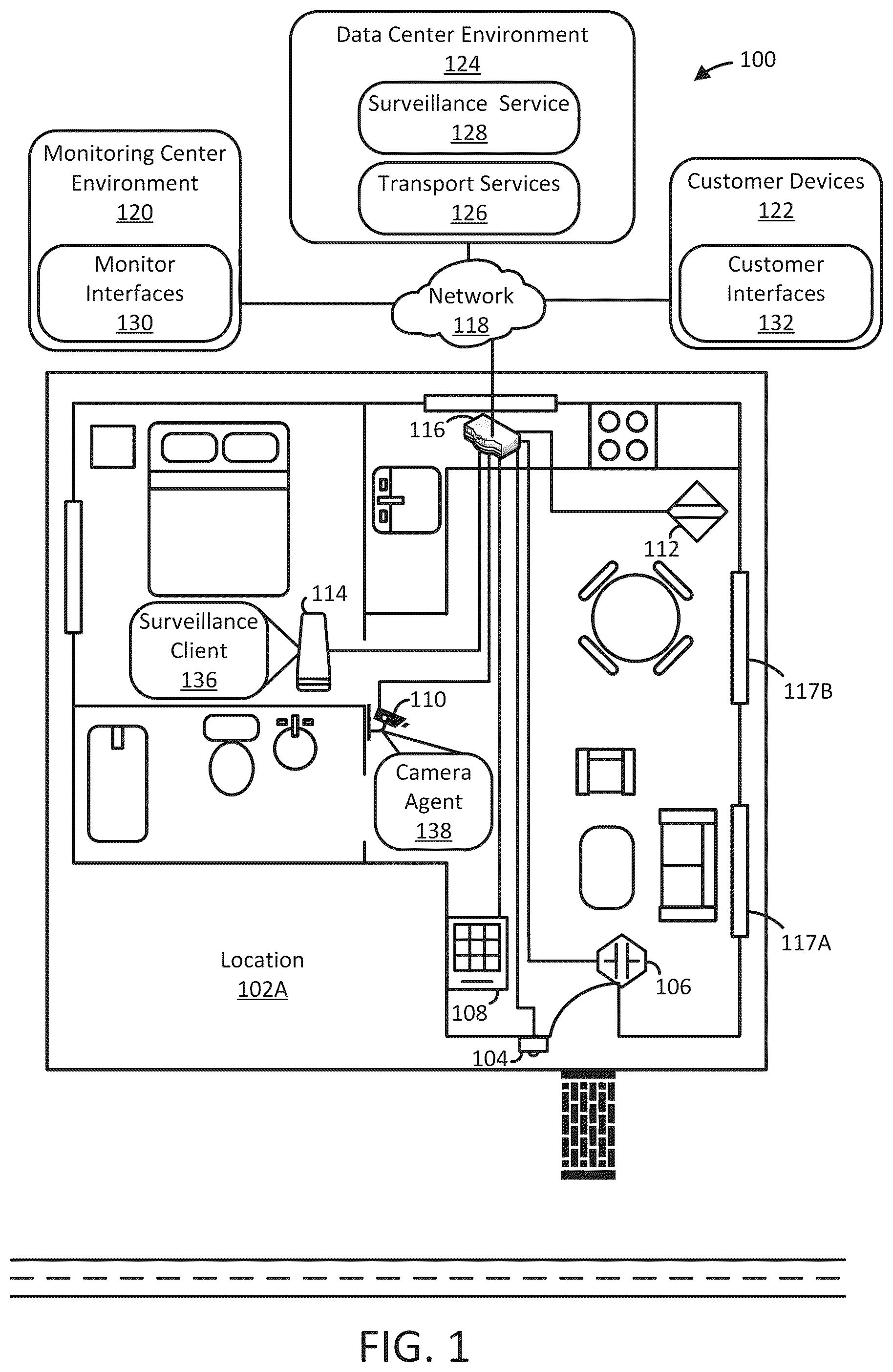 Patent US12511981 Figure 1 – Systems and methods of profile sharing