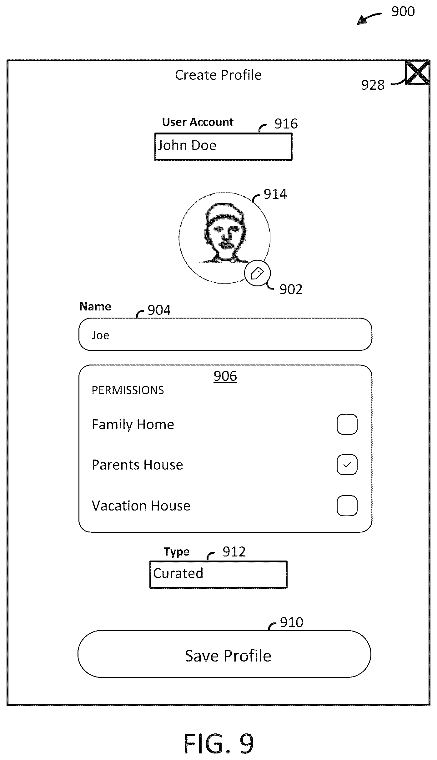 Patent US12511981 Figure 11 – Systems and methods of profile sharing