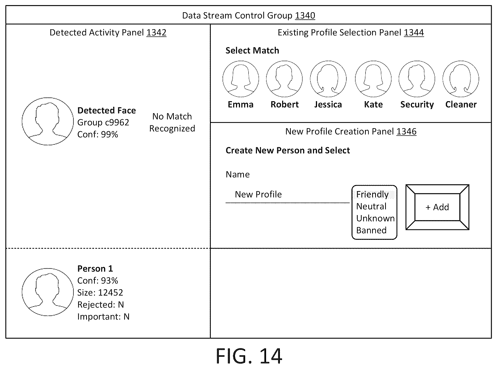 Patent US12511981 Figure 17 – Systems and methods of profile sharing