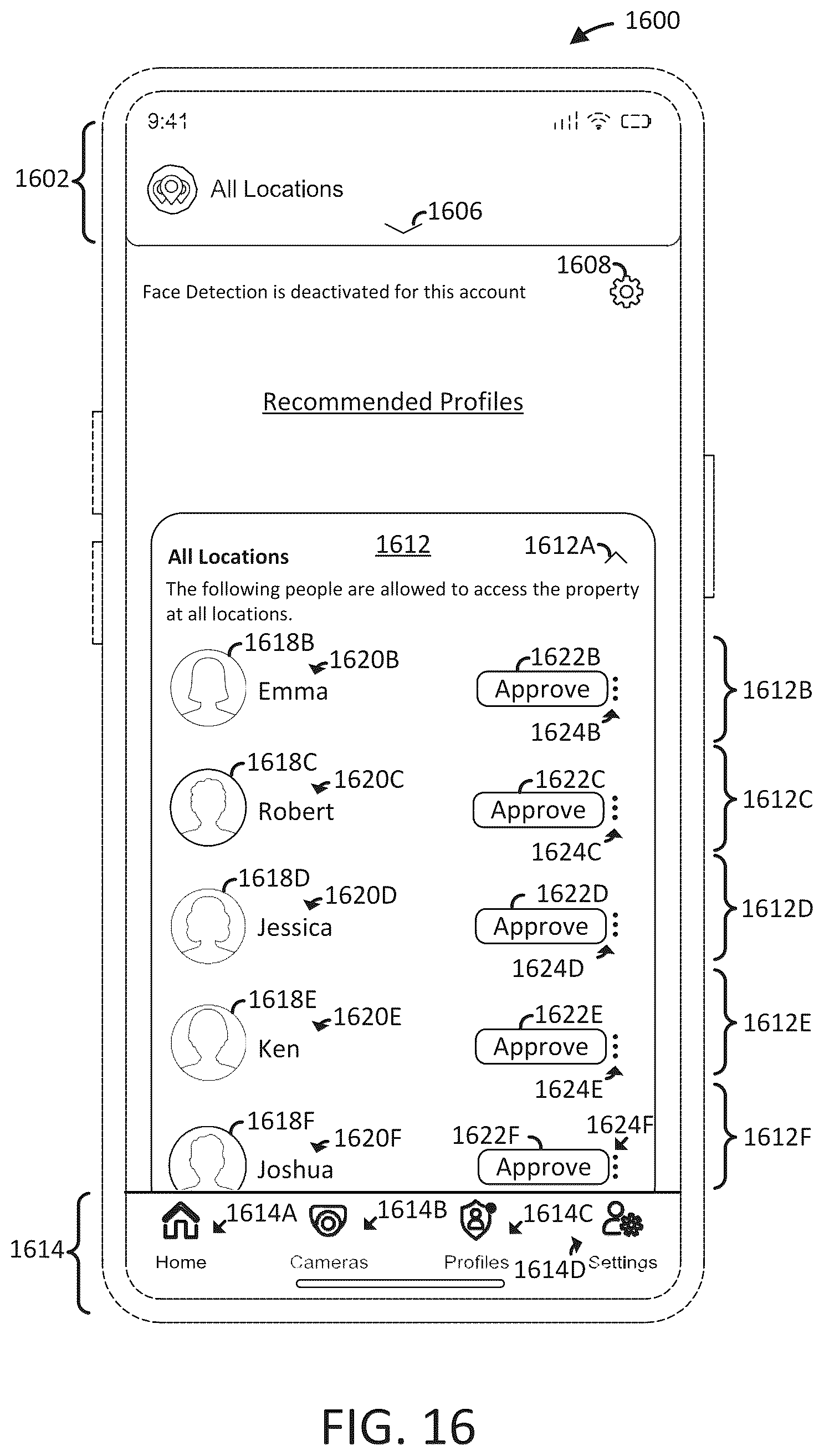 Patent US12511981 Figure 19 – Systems and methods of profile sharing