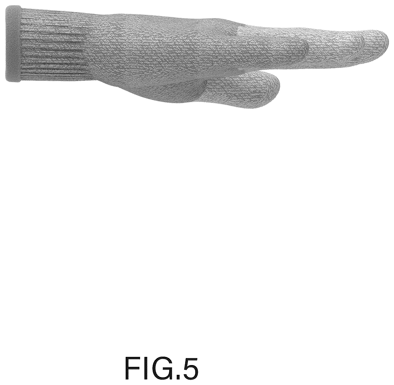Patent USD1075215 Figure 5 – Glove