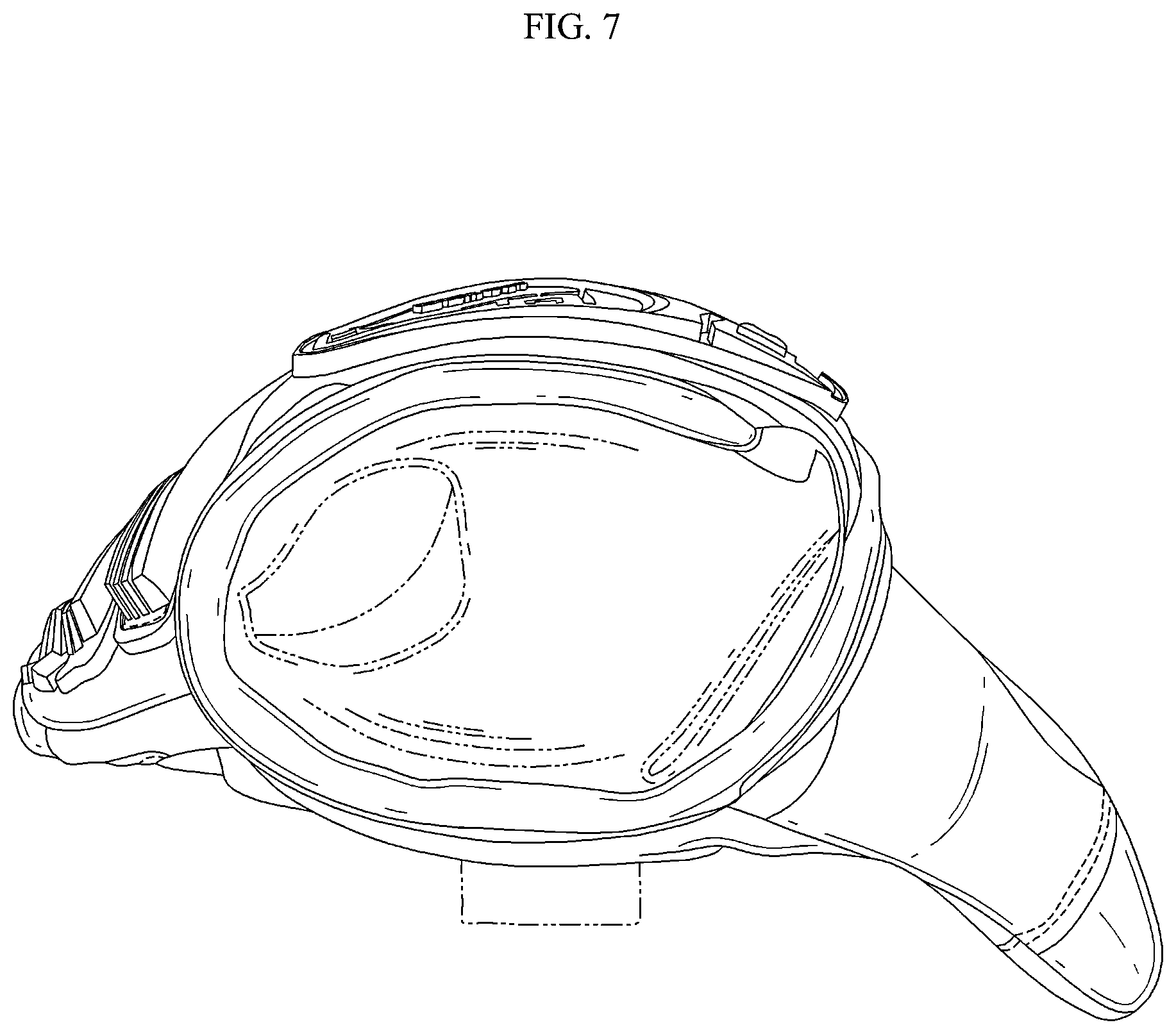 Patent USD1075216 Figure 7 – Glove