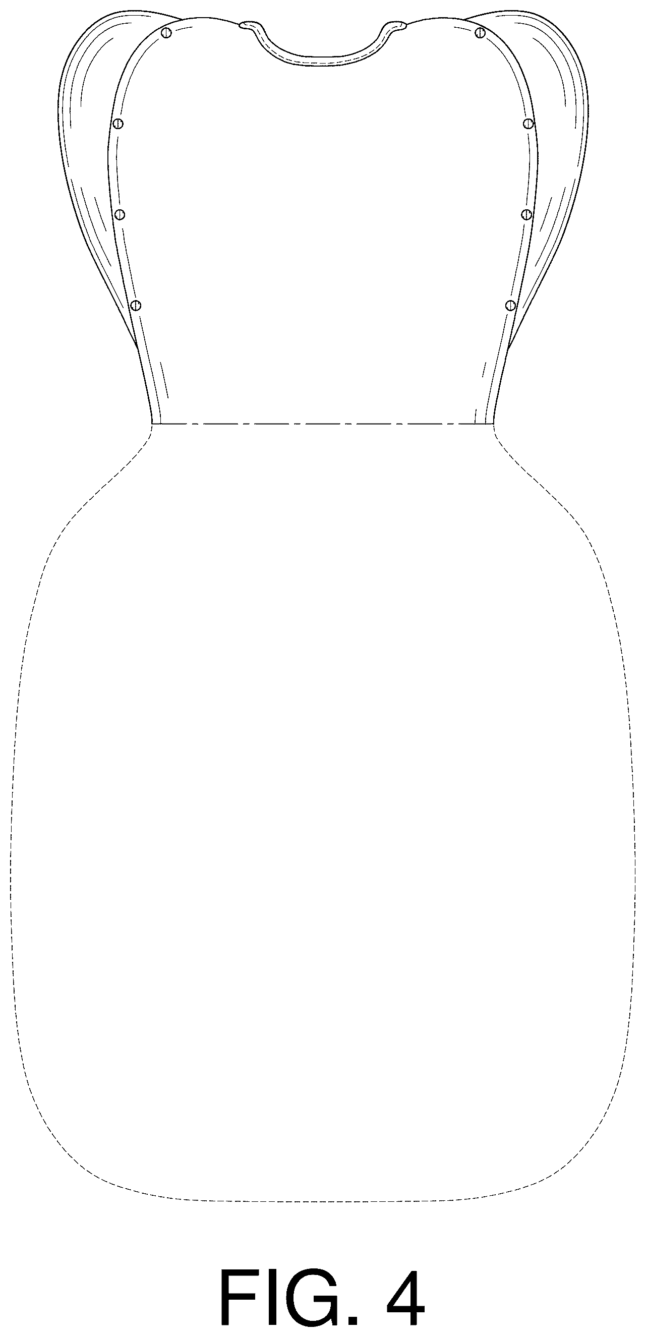 Patent USD1075218 Figure 4 – Convertible swaddle garment