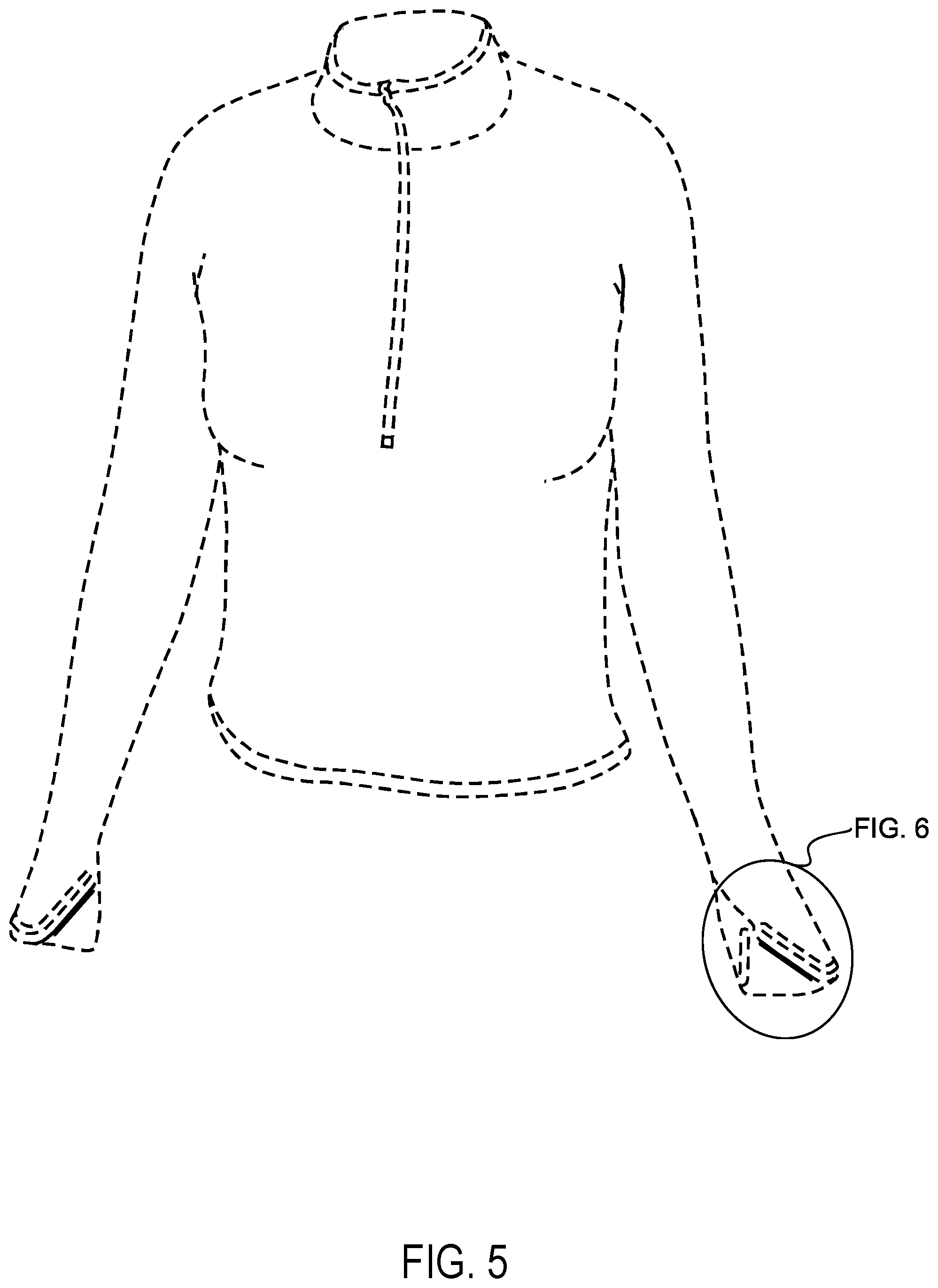 Patent USD1075219 Figure 5 – Garment finishing