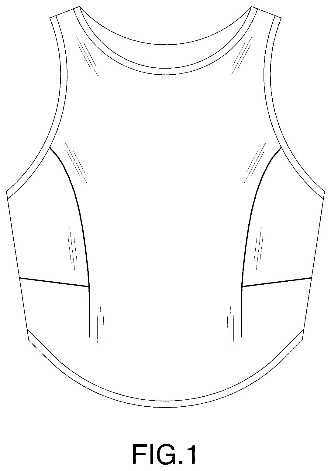 Patent USD1075230 Figure 1 – Garment