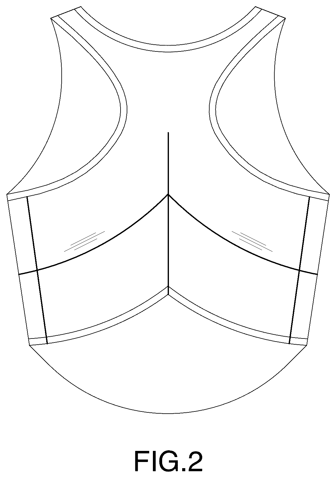 Patent USD1075230 Figure 2 – Garment