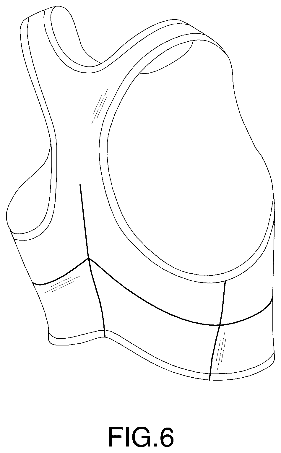 Patent USD1075230 Figure 6 – Garment