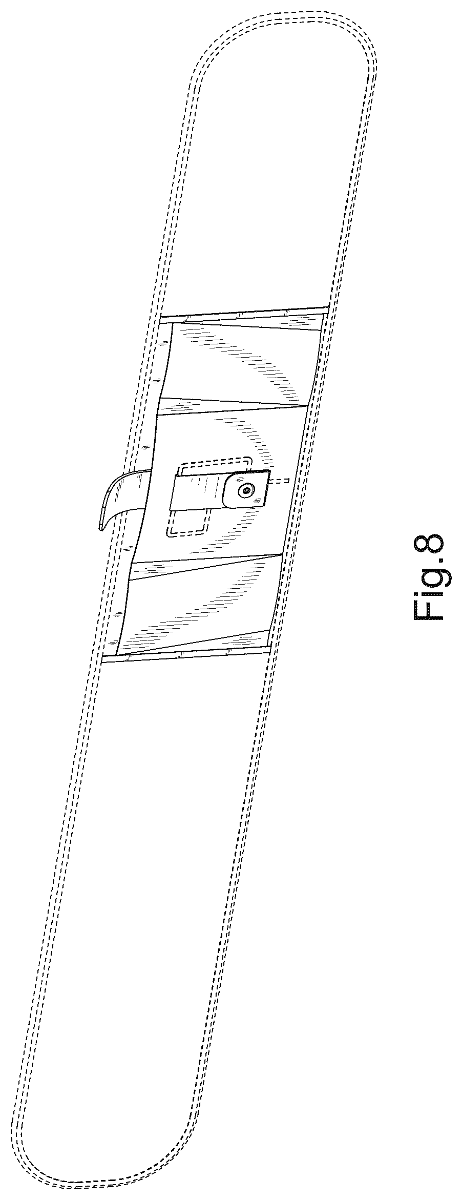 Patent USD1075231 Figure 8 – Band holster