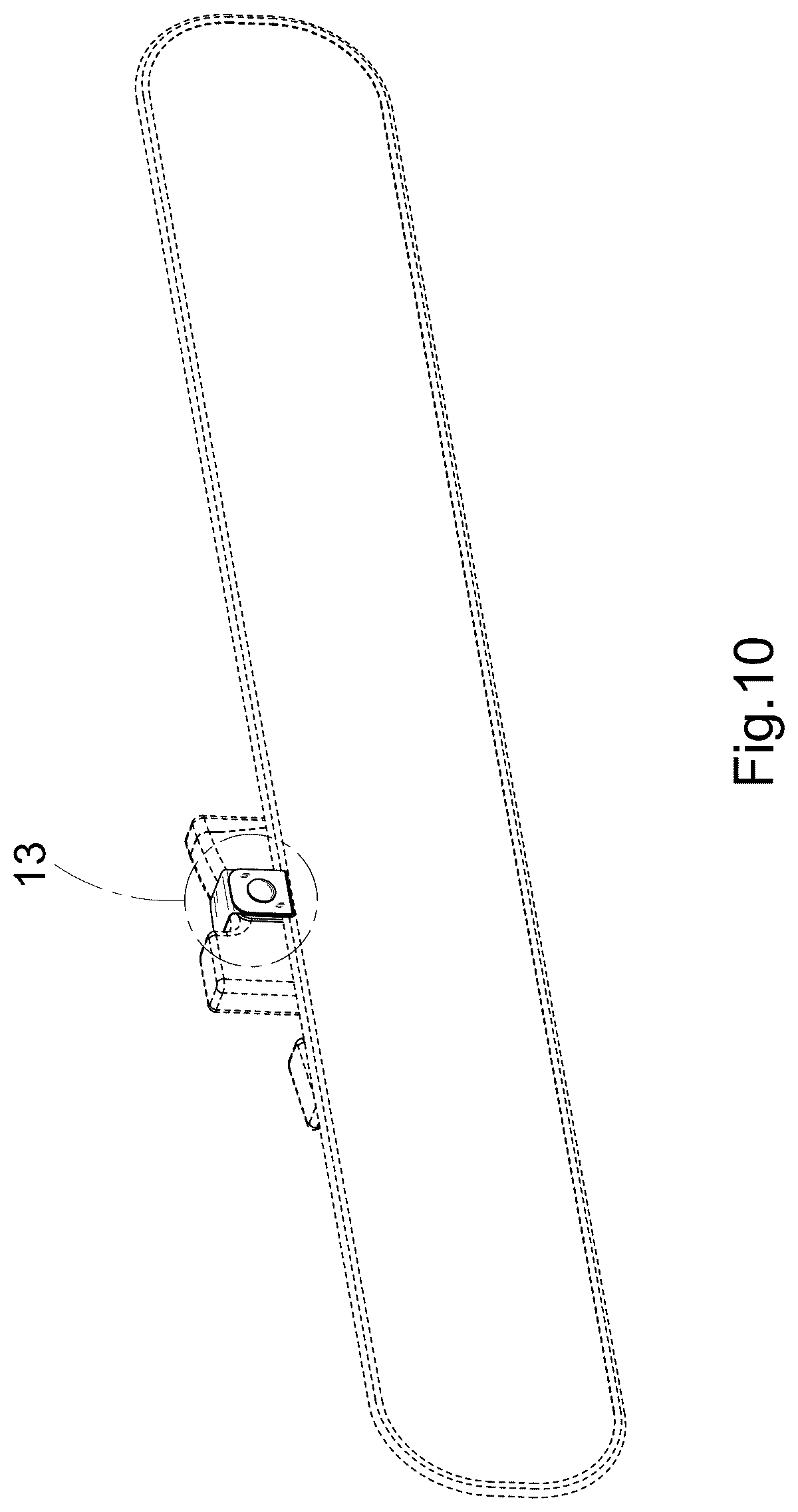 Patent USD1075231 Figure 10 – Band holster