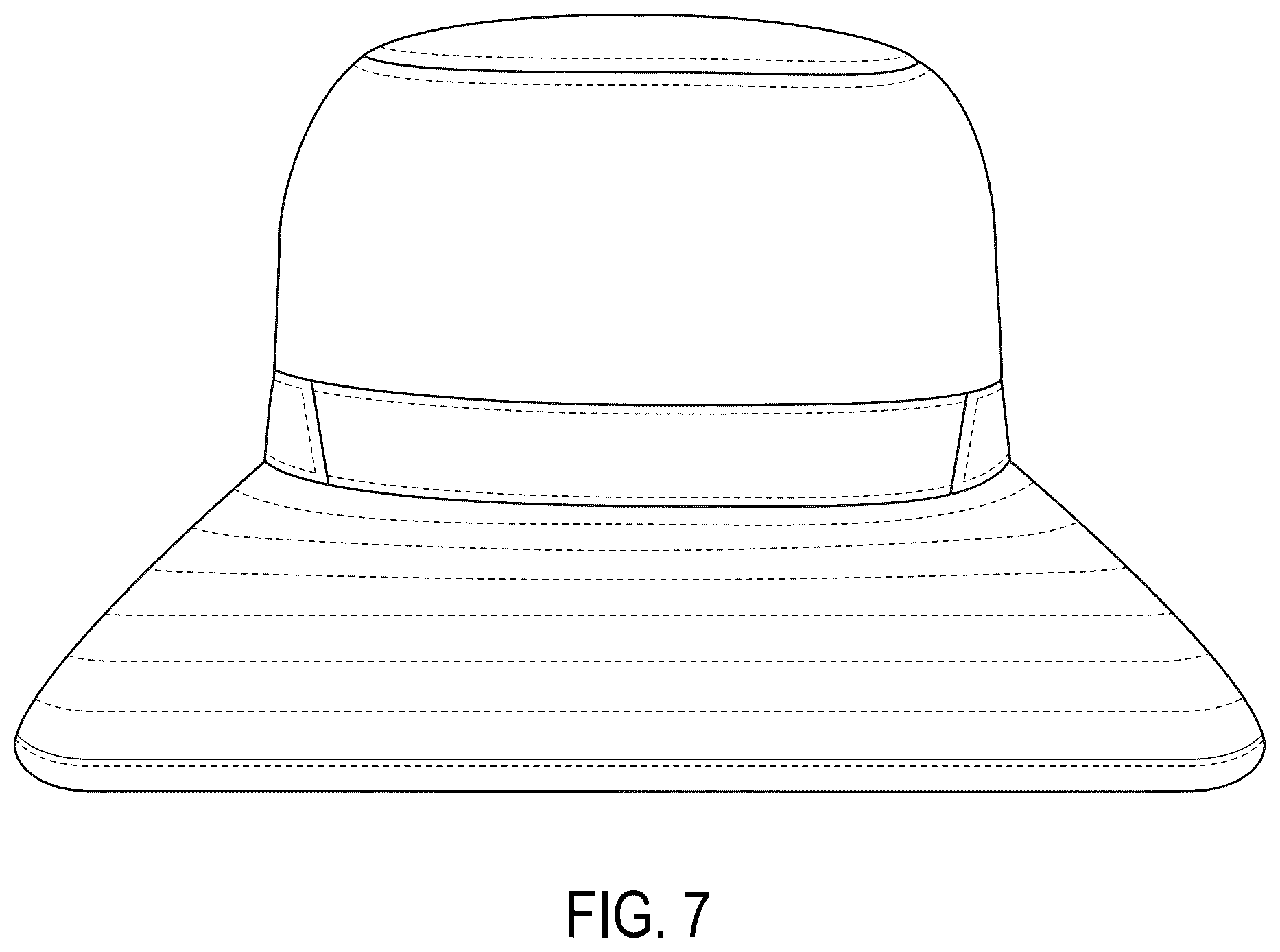 Patent USD1075232 Figure 7 – Headwear