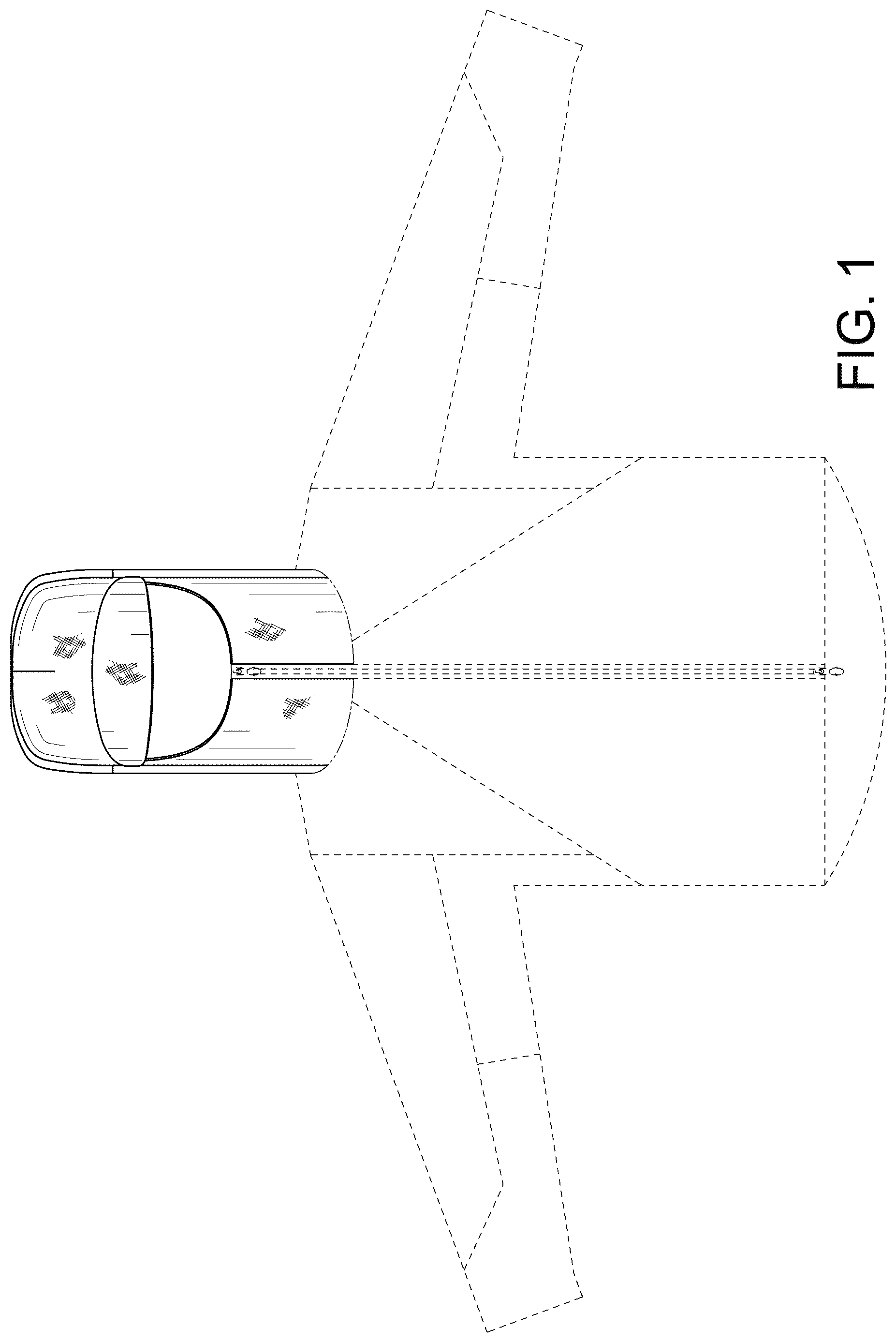 Patent USD1075233 Figure 1 – Hood with brim for a garment