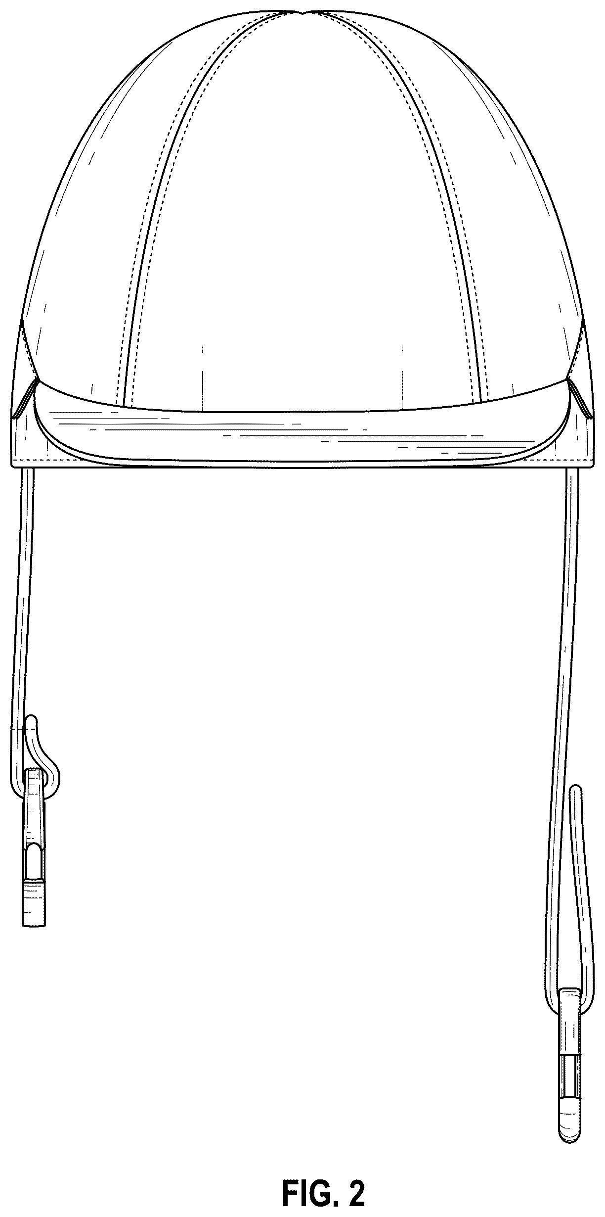 Patent USD1075234 Figure 2 – Reversible sun hat