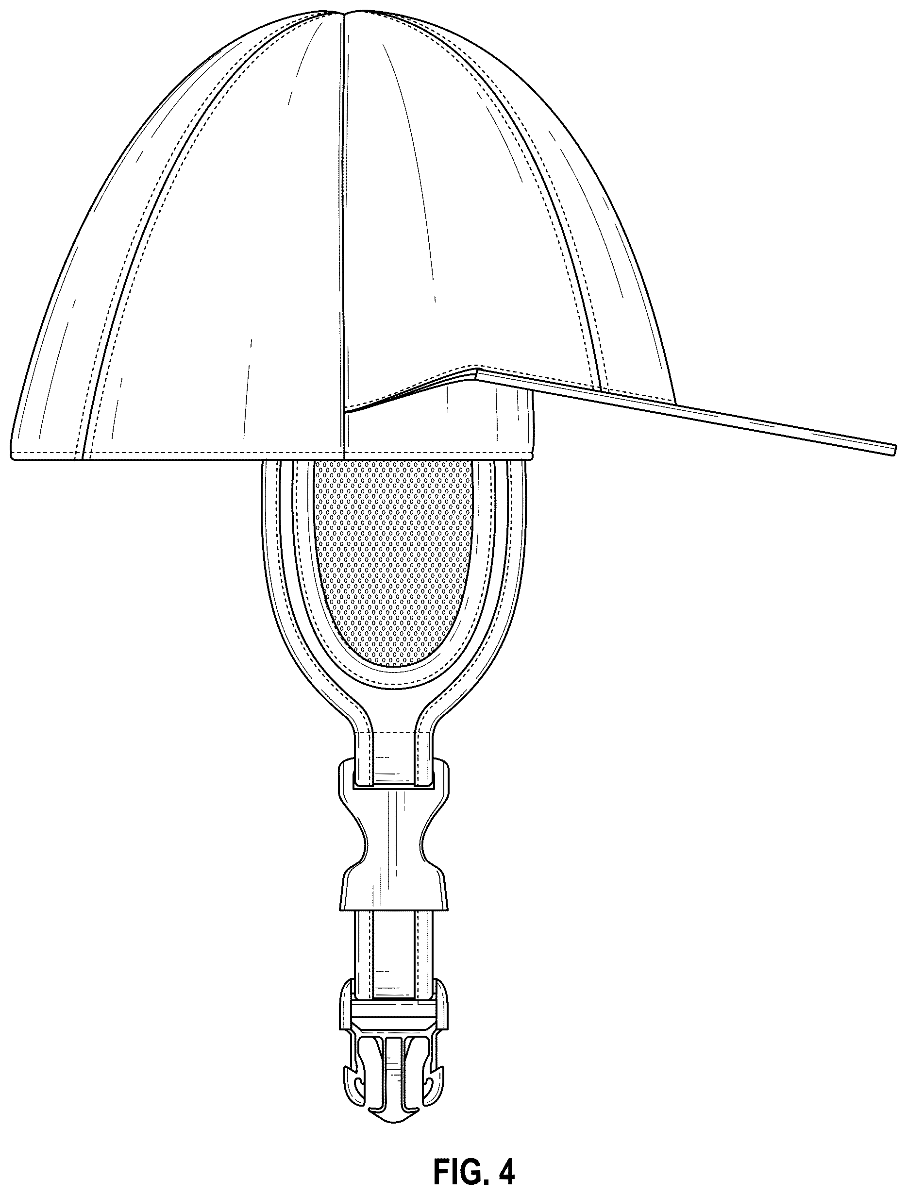 Patent USD1075234 Figure 4 – Reversible sun hat