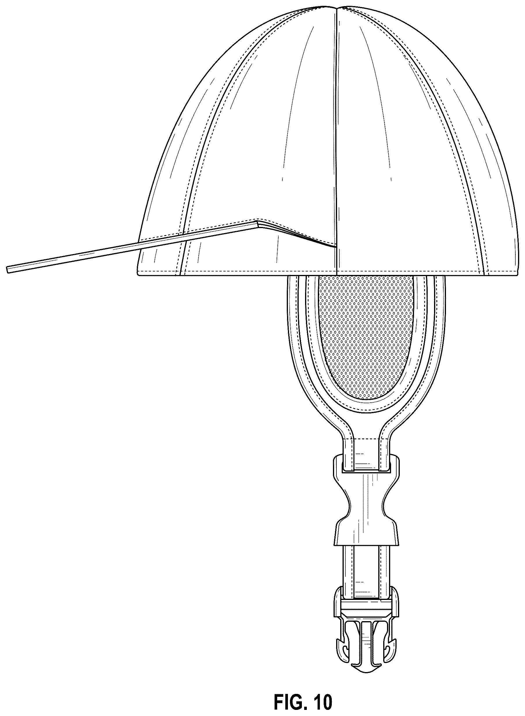 Patent USD1075234 Figure 10 – Reversible sun hat