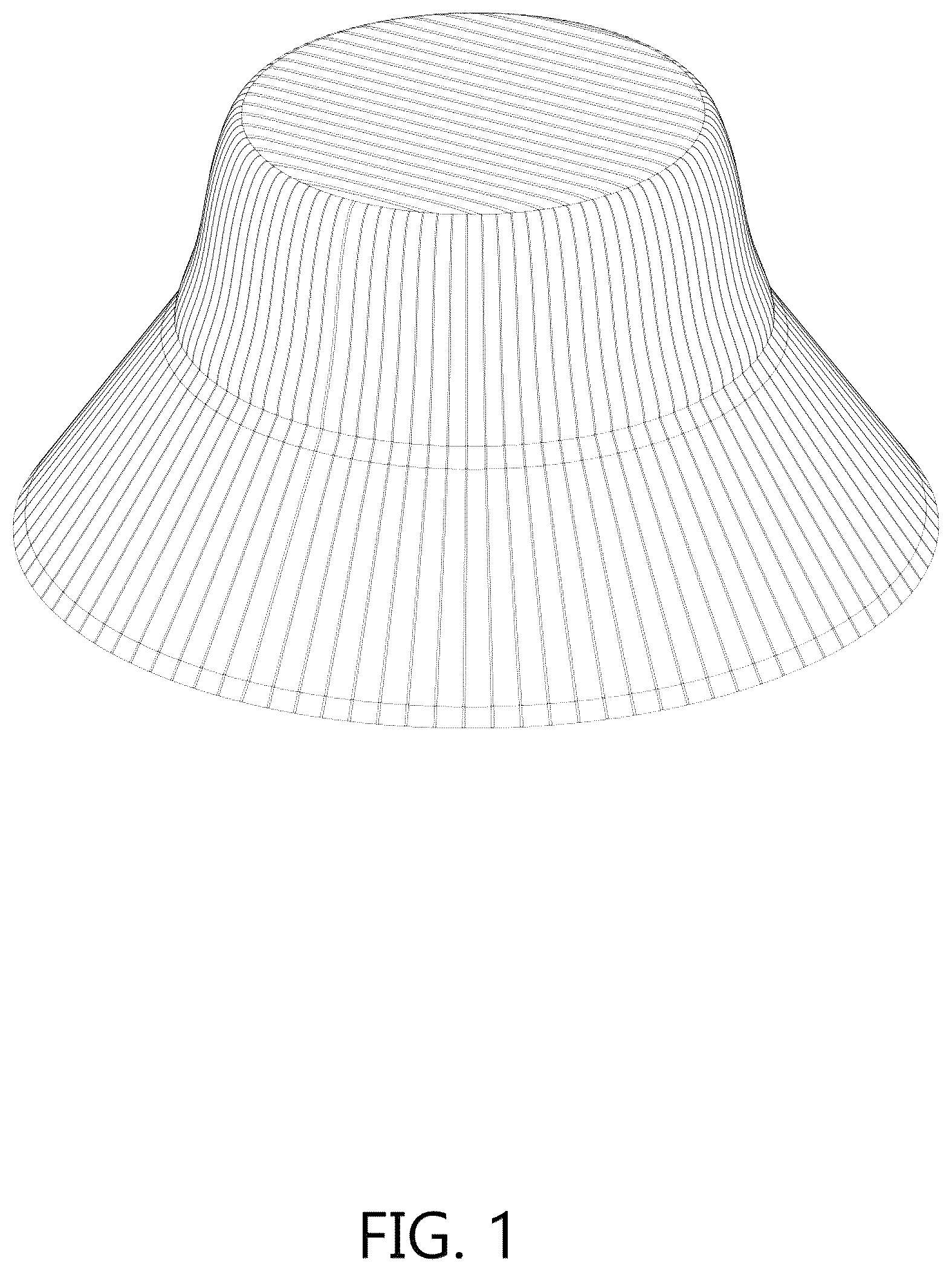 Patent USD1075235 Figure 1 – Hat