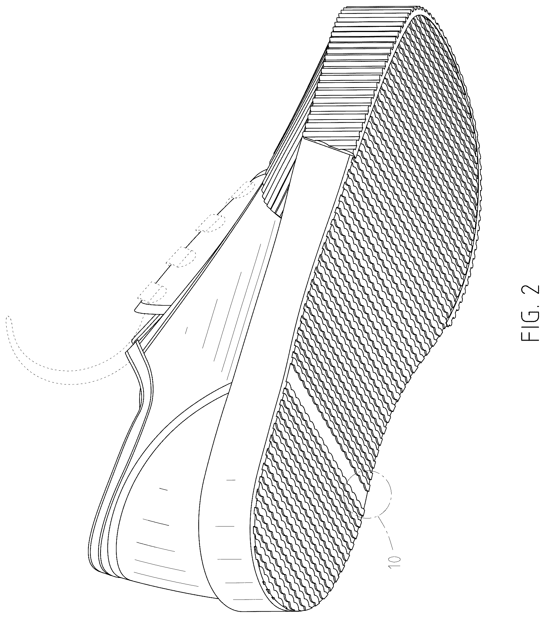 Patent USD1075237 Figure 2 – Shoe