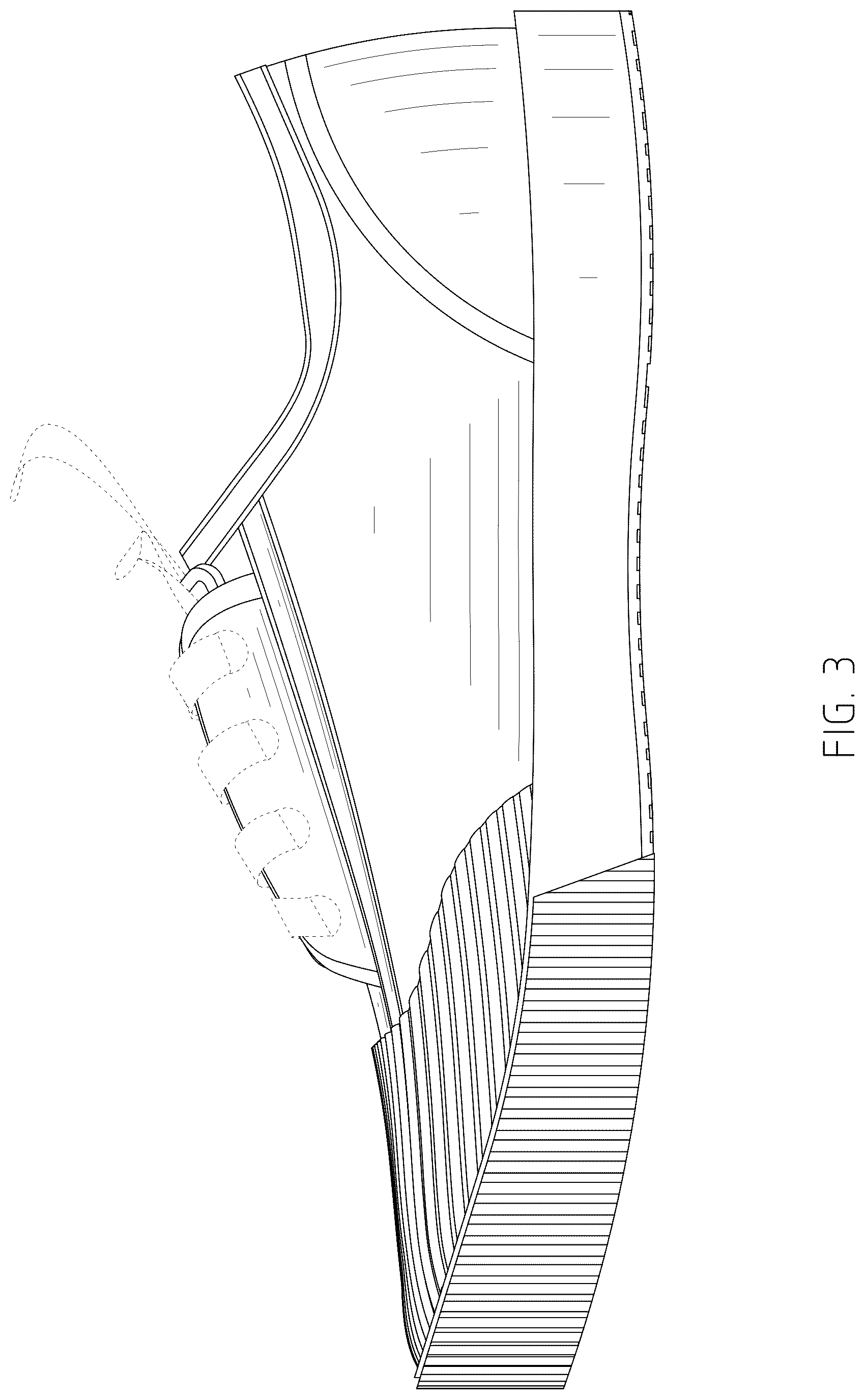 Patent USD1075237 Figure 3 – Shoe