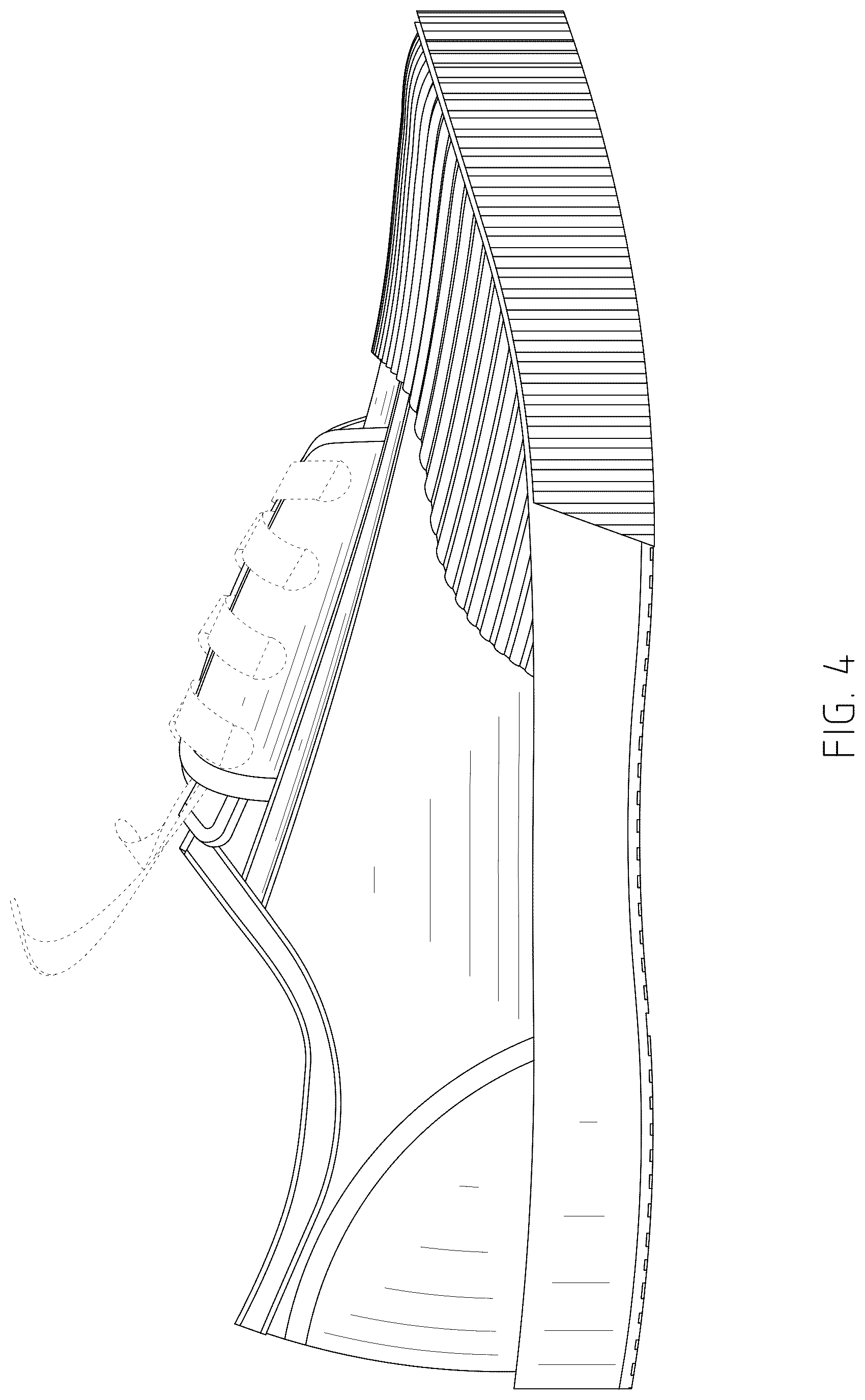 Patent USD1075237 Figure 4 – Shoe