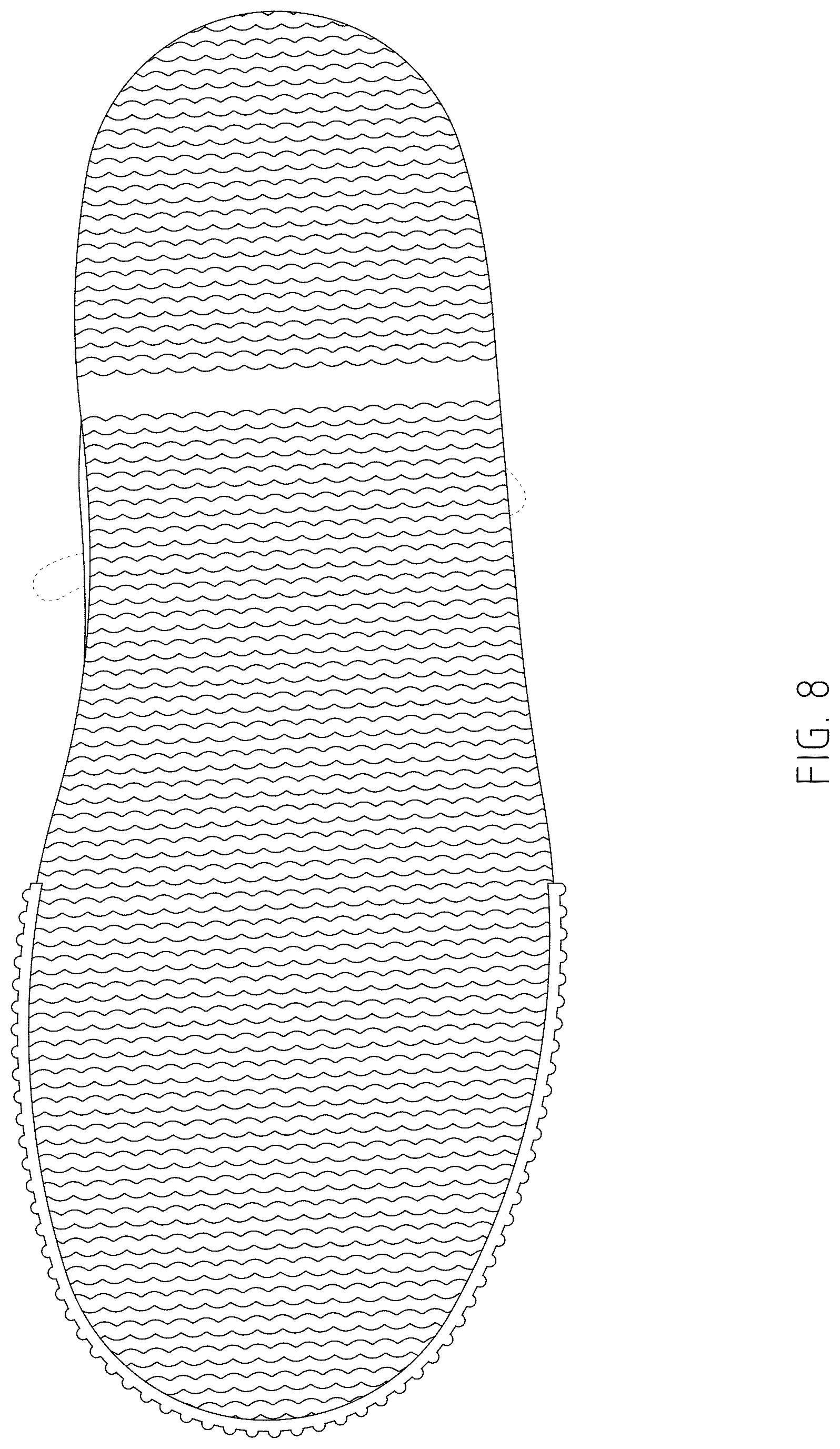 Patent USD1075237 Figure 8 – Shoe