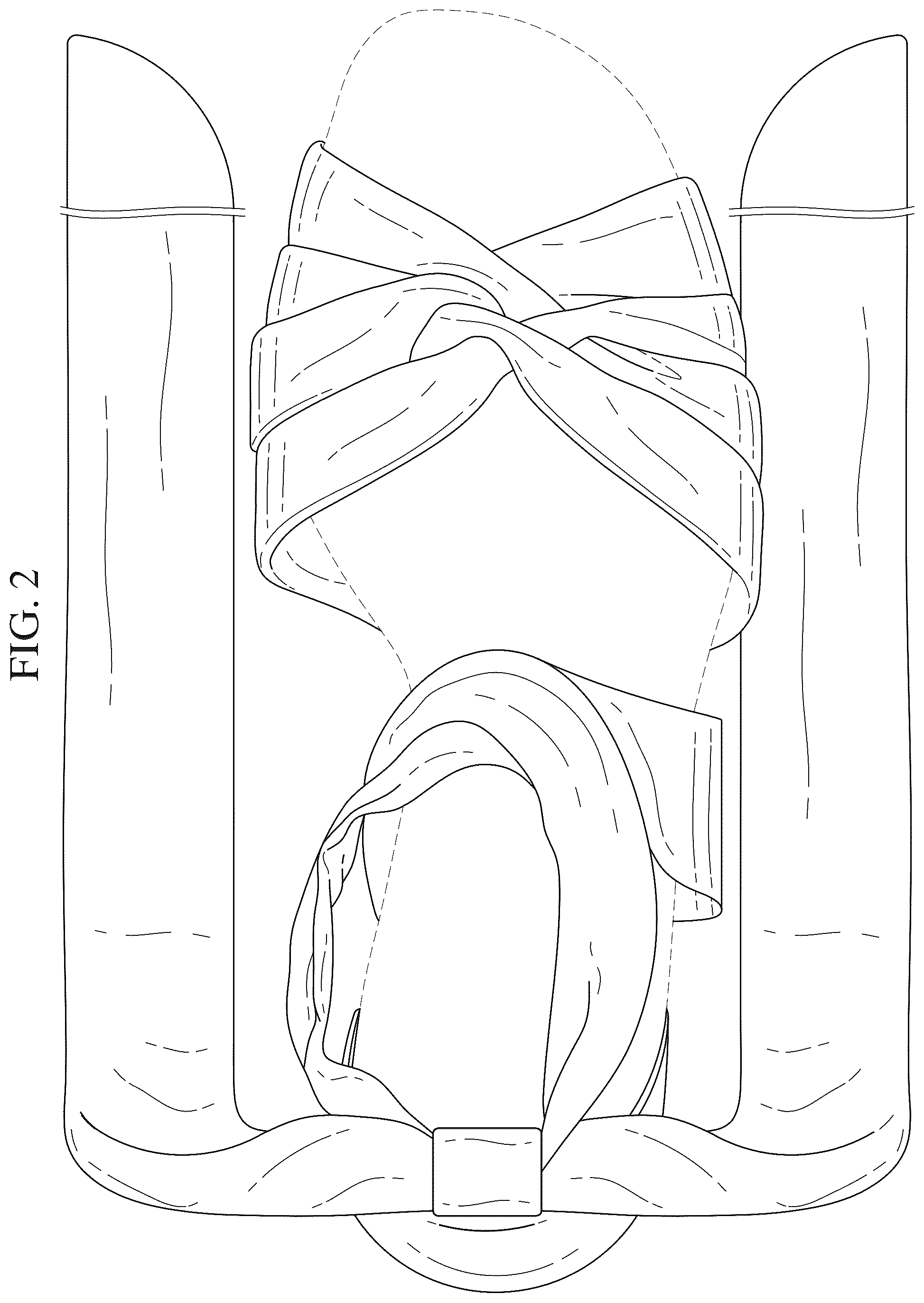 Patent USD1075239 Figure 2 – Sandal upper