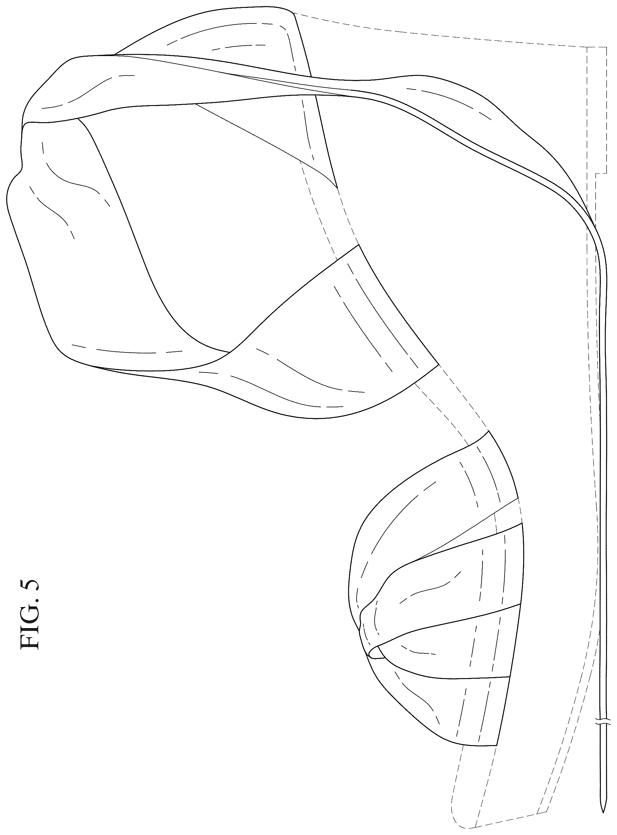 Patent USD1075239 Figure 5 – Sandal upper