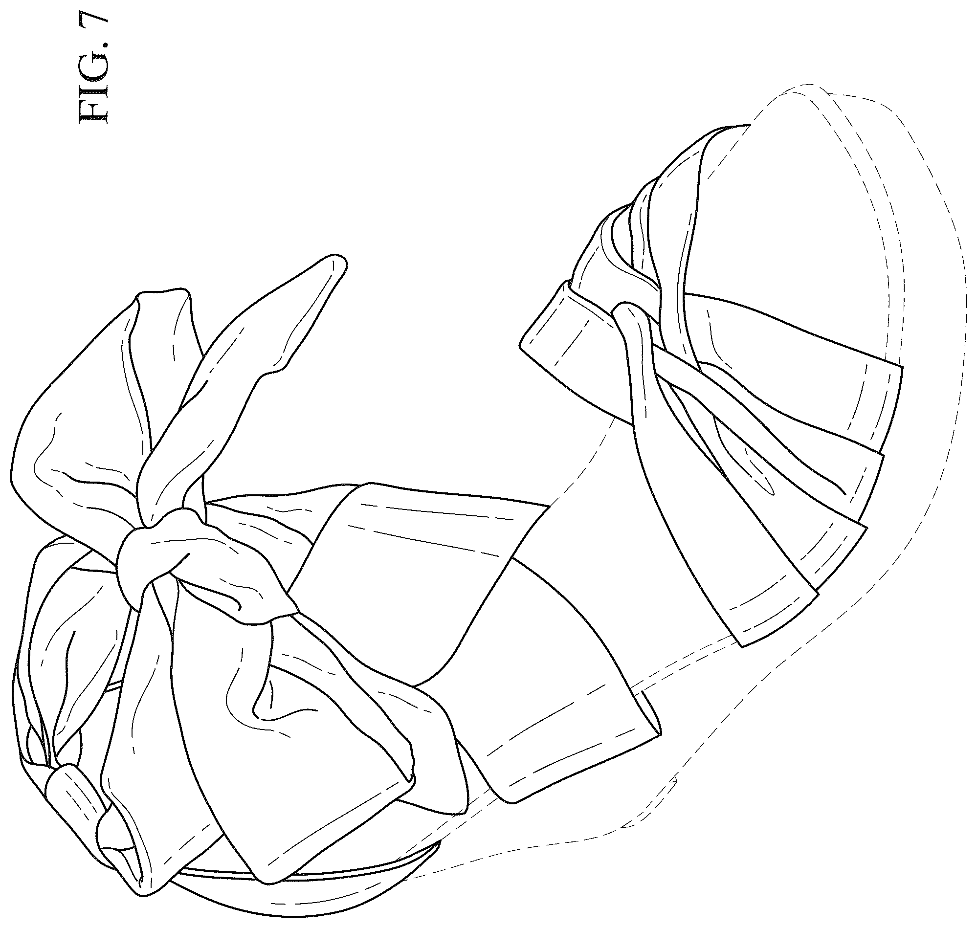 Patent USD1075239 Figure 7 – Sandal upper