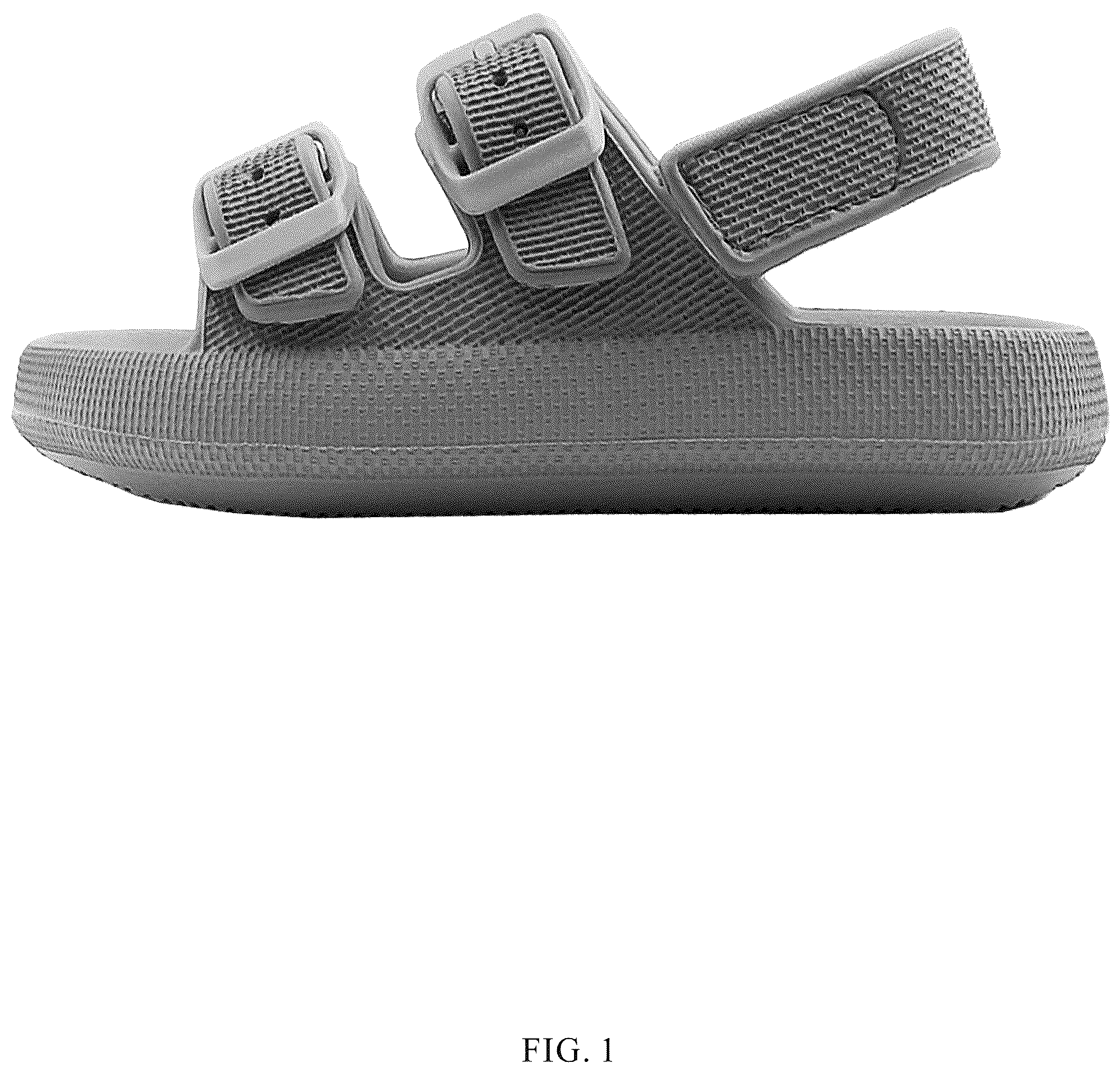 Patent USD1075240 Figure 1 – Sandal