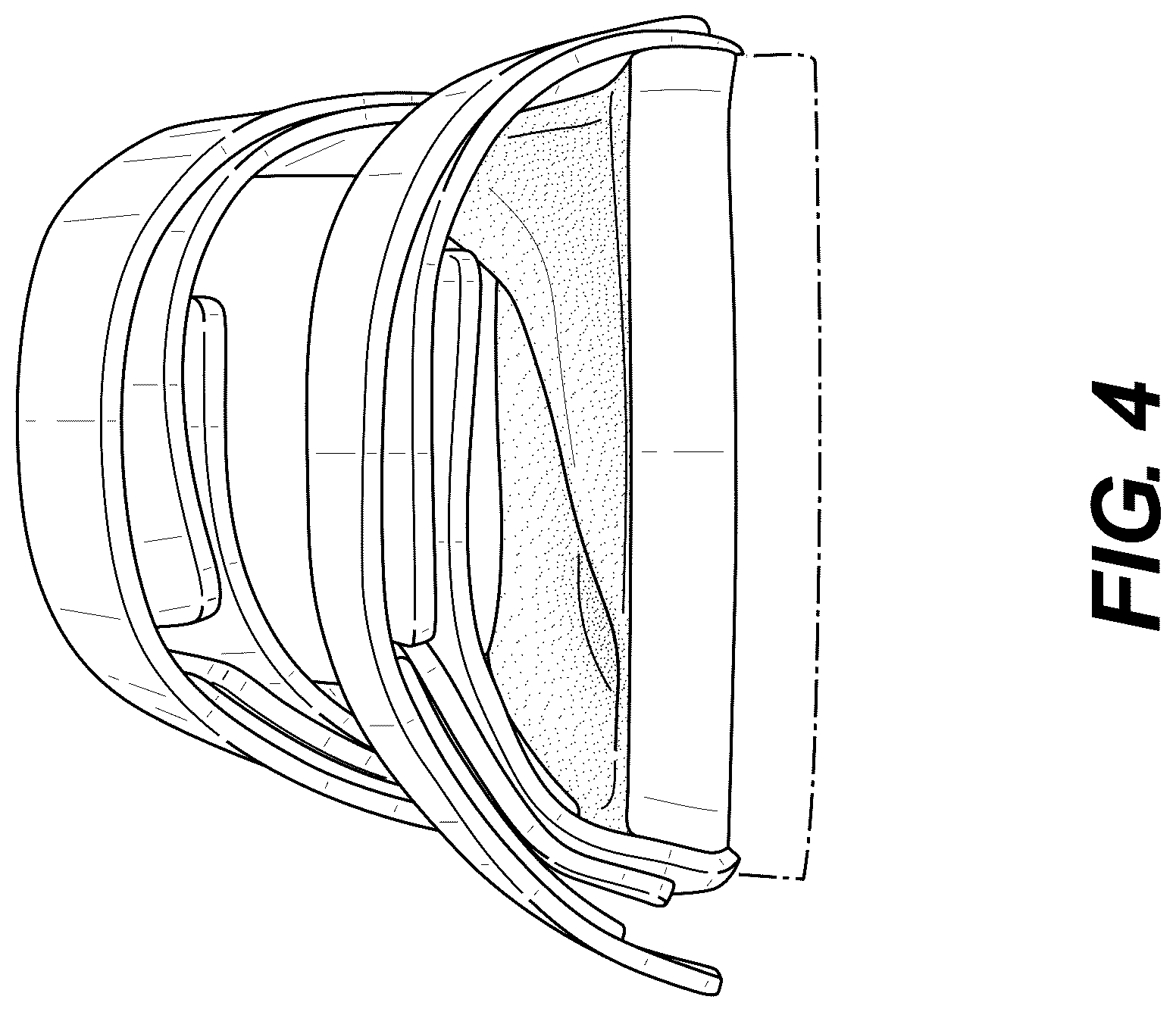 Patent USD1075241 Figure 4 – Shoe