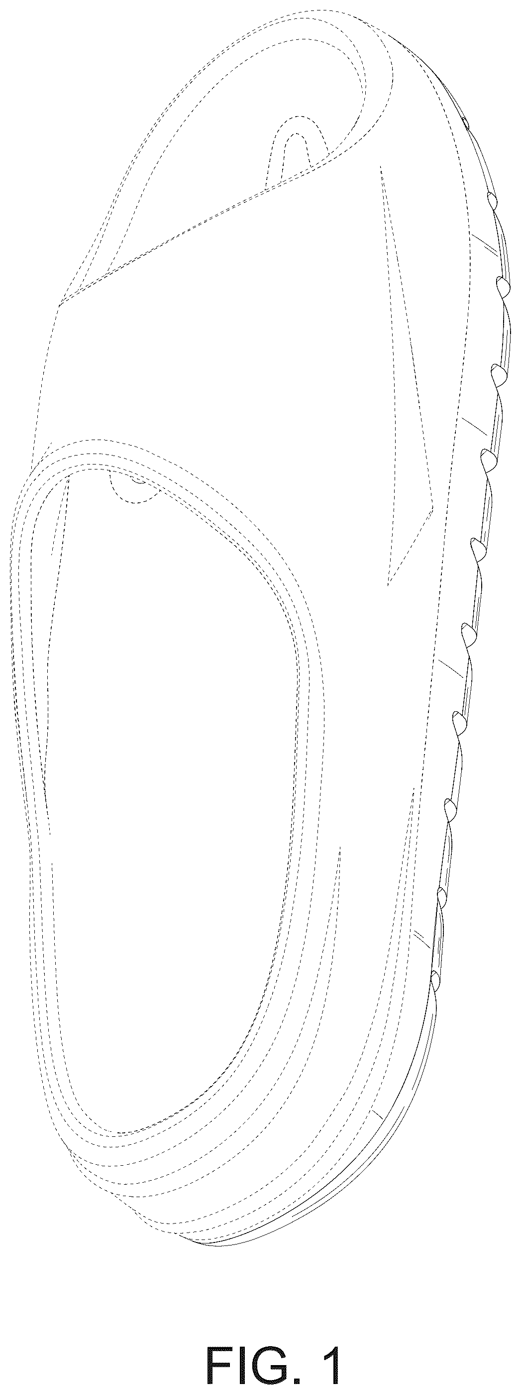 Patent USD1075242 — Slipper — Figure 1
