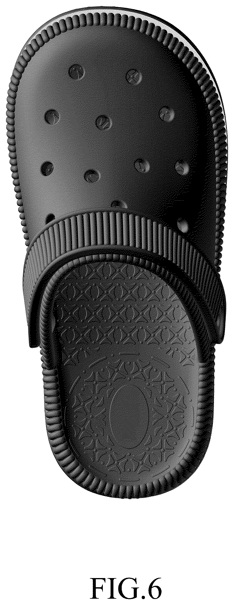 Patent USD1075243 Figure 6 – Clog