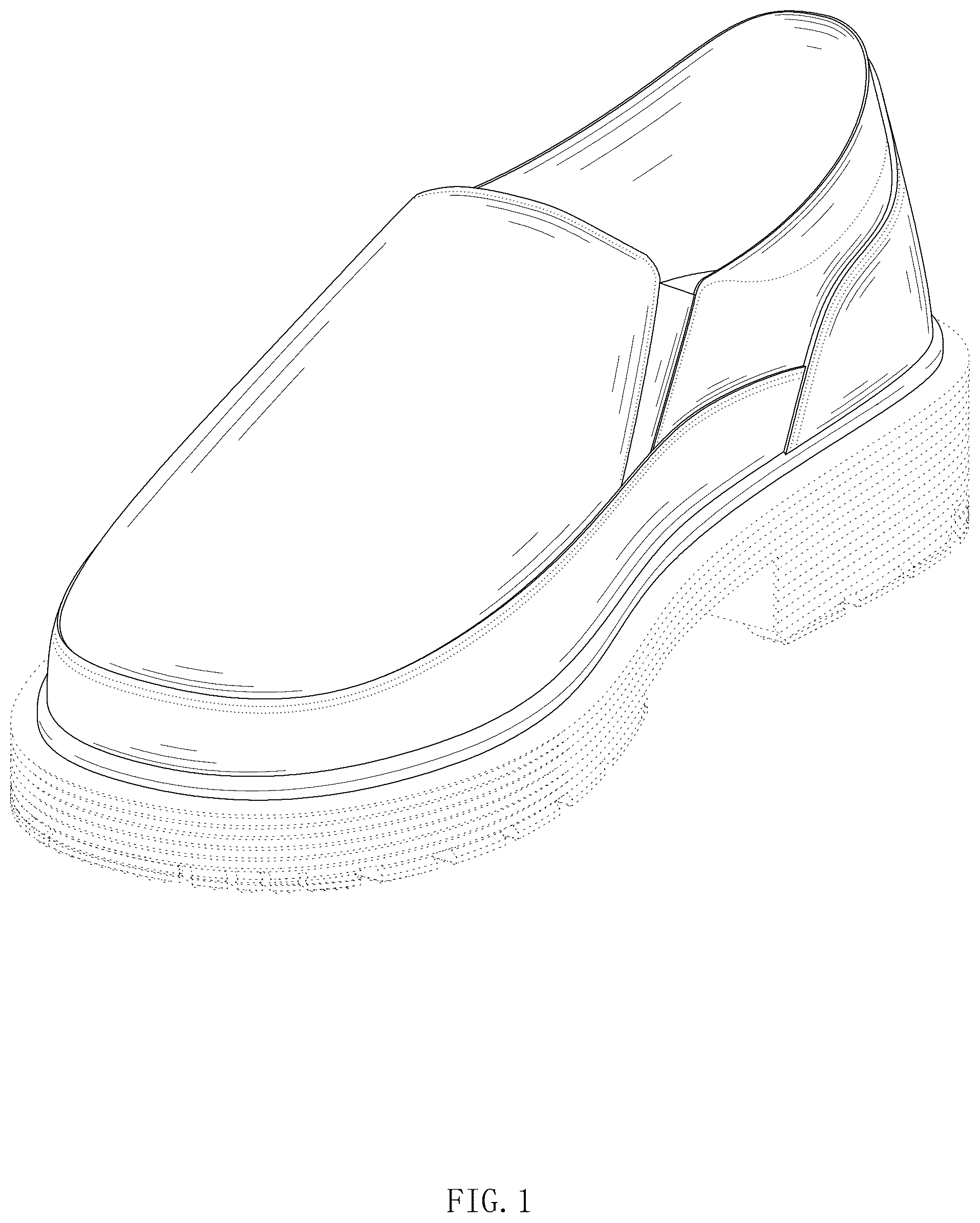 Patent USD1075244 Figure 1 – Penny loafer
