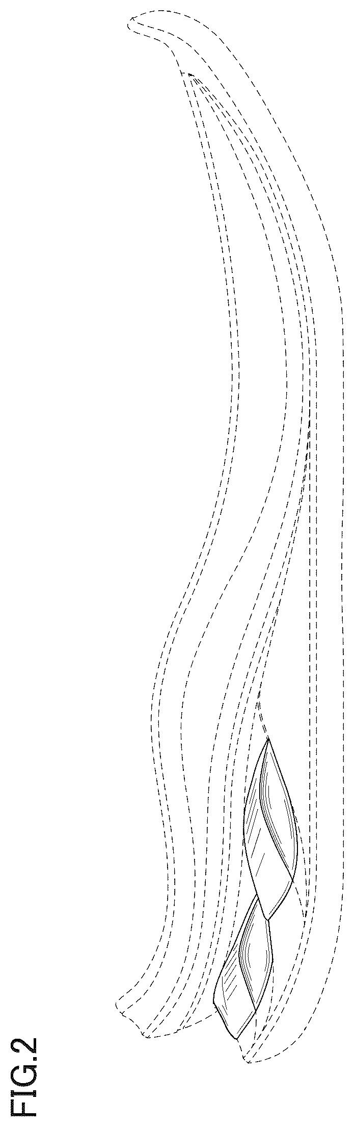 Patent USD1075245 Figure 2 – Shoe sole