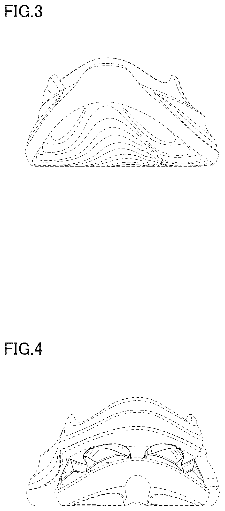 Patent USD1075245 Figure 3 – Shoe sole