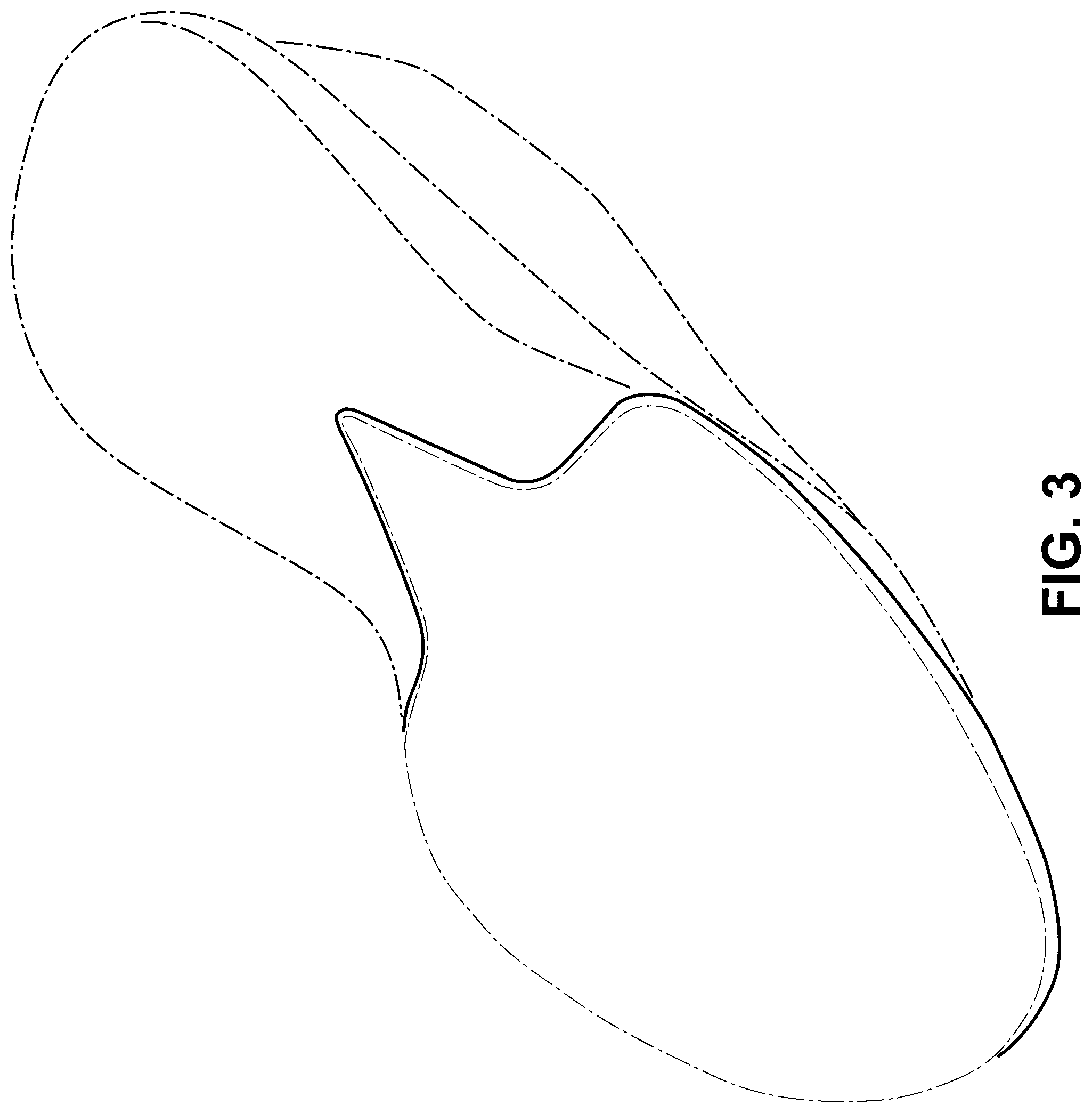 Patent USD1075249 Figure 3 – Shoe