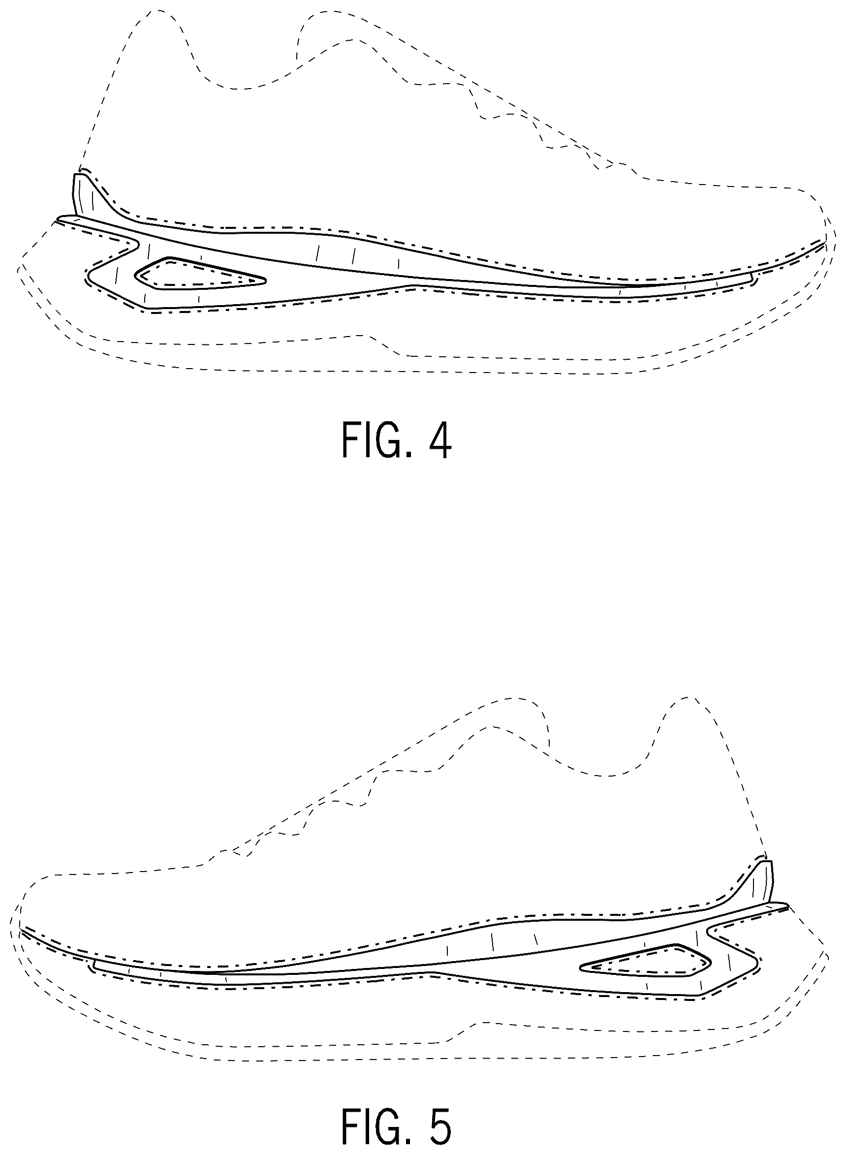 Patent USD1075253 Figure 3 – Footwear article