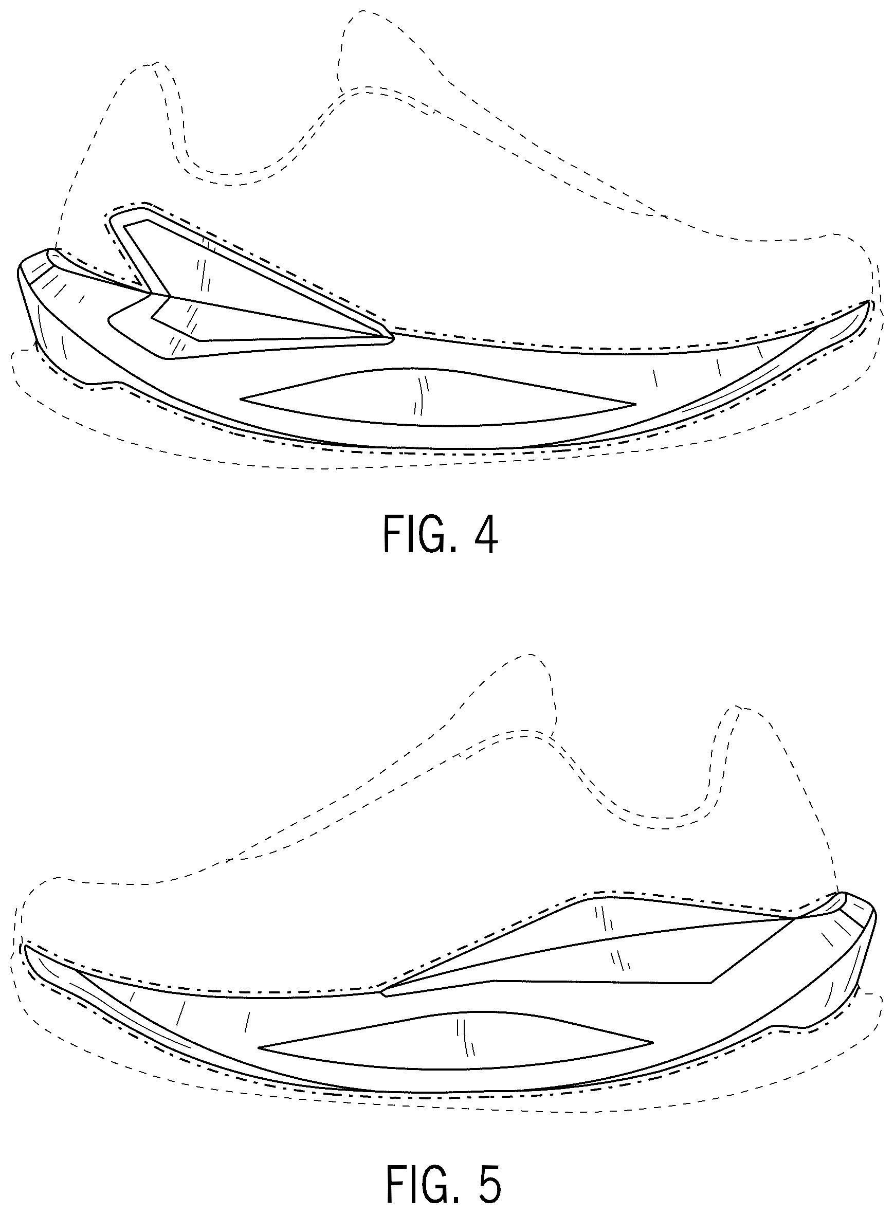 Patent USD1075254 Figure 3 – Footwear article
