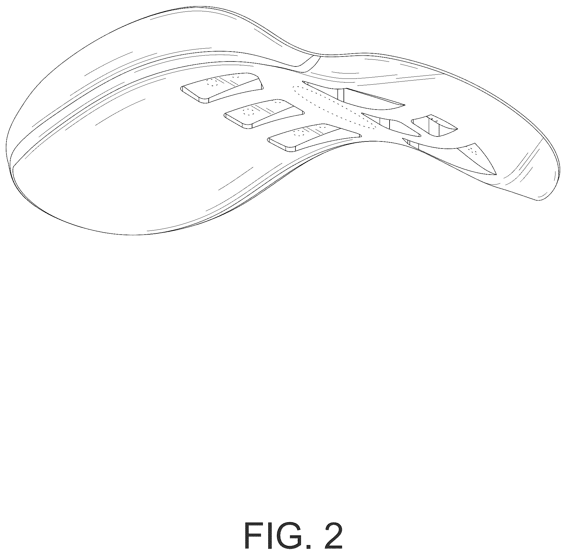 Patent USD1075255 Figure 2 – Insole