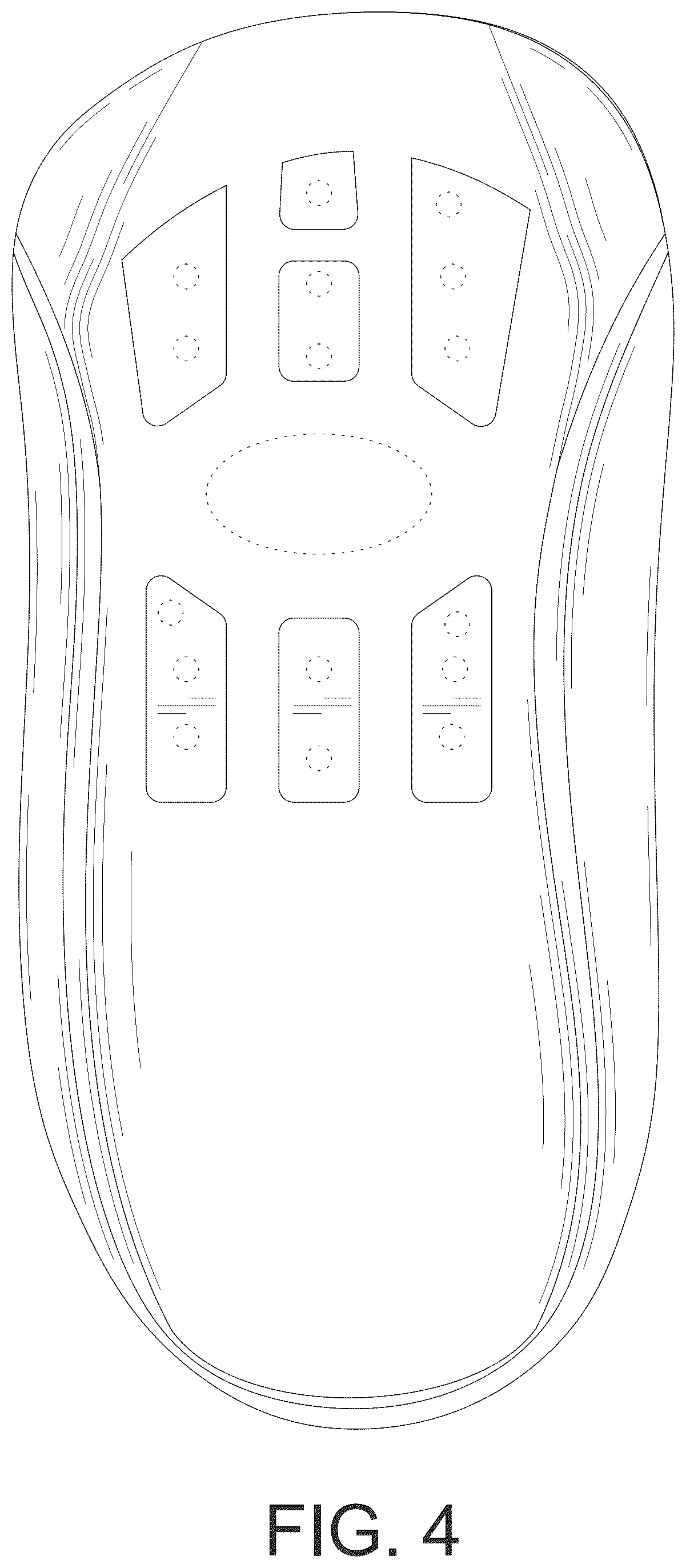 Patent USD1075255 Figure 4 – Insole