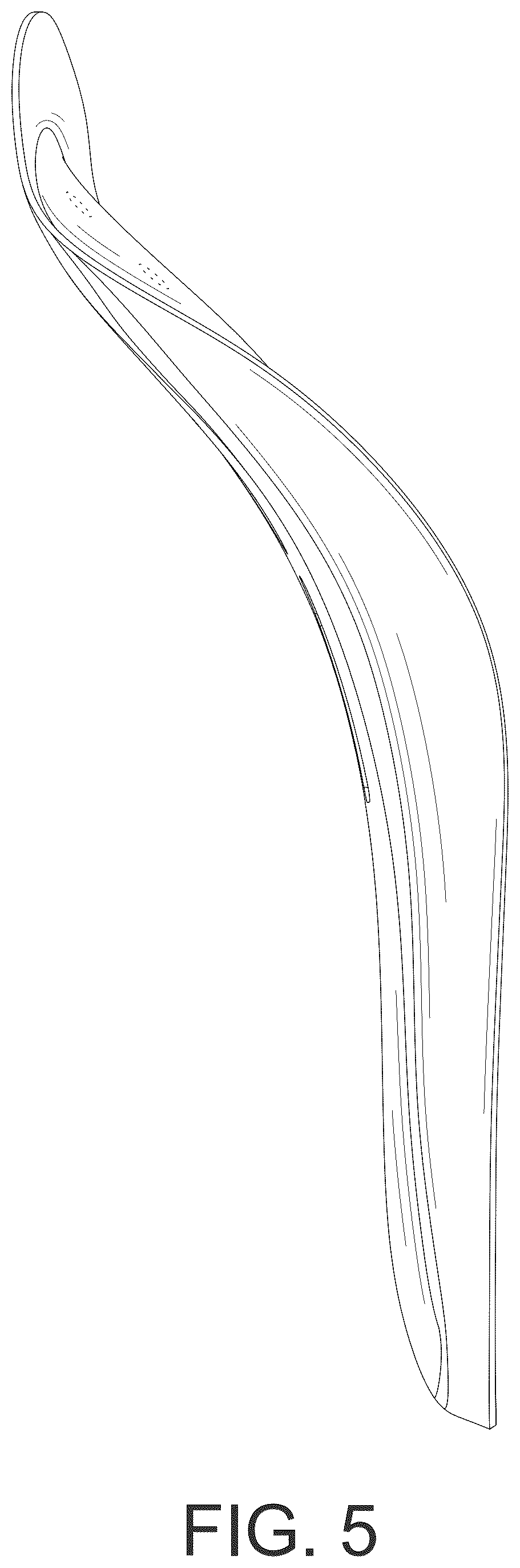 Patent USD1075255 Figure 5 – Insole