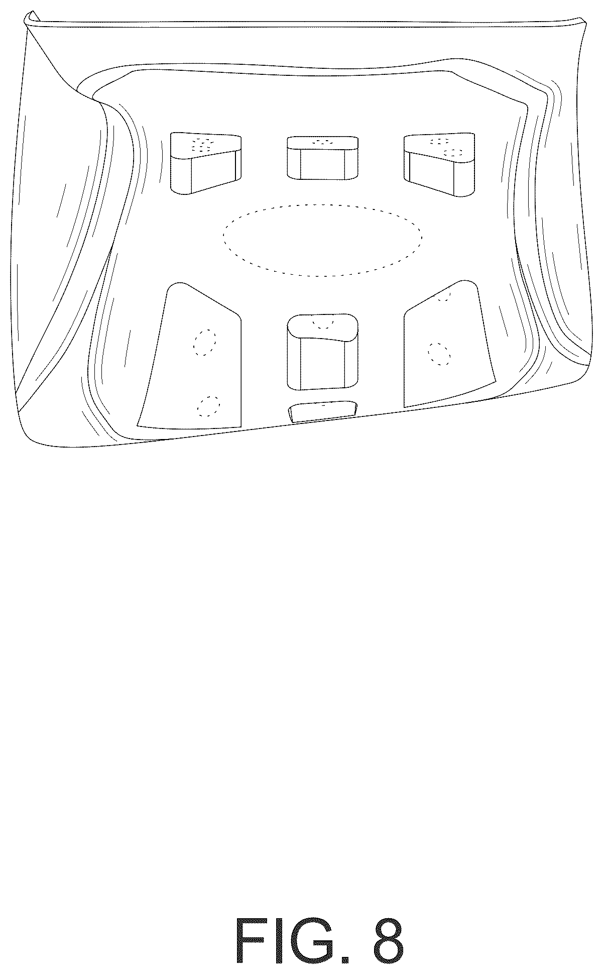 Patent USD1075255 Figure 8 – Insole