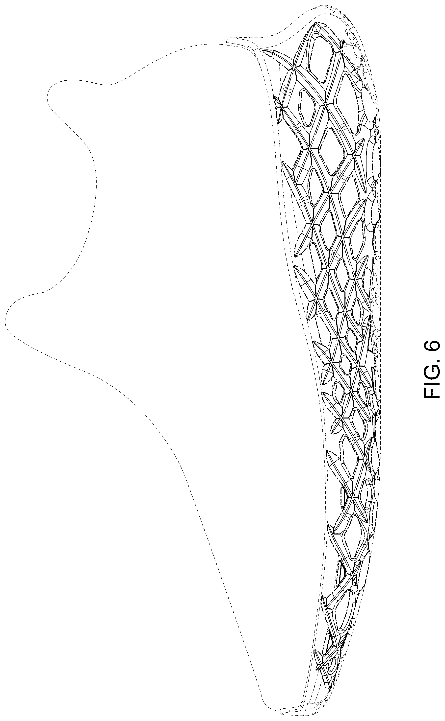 Patent USD1075256 Figure 6 – Shoe
