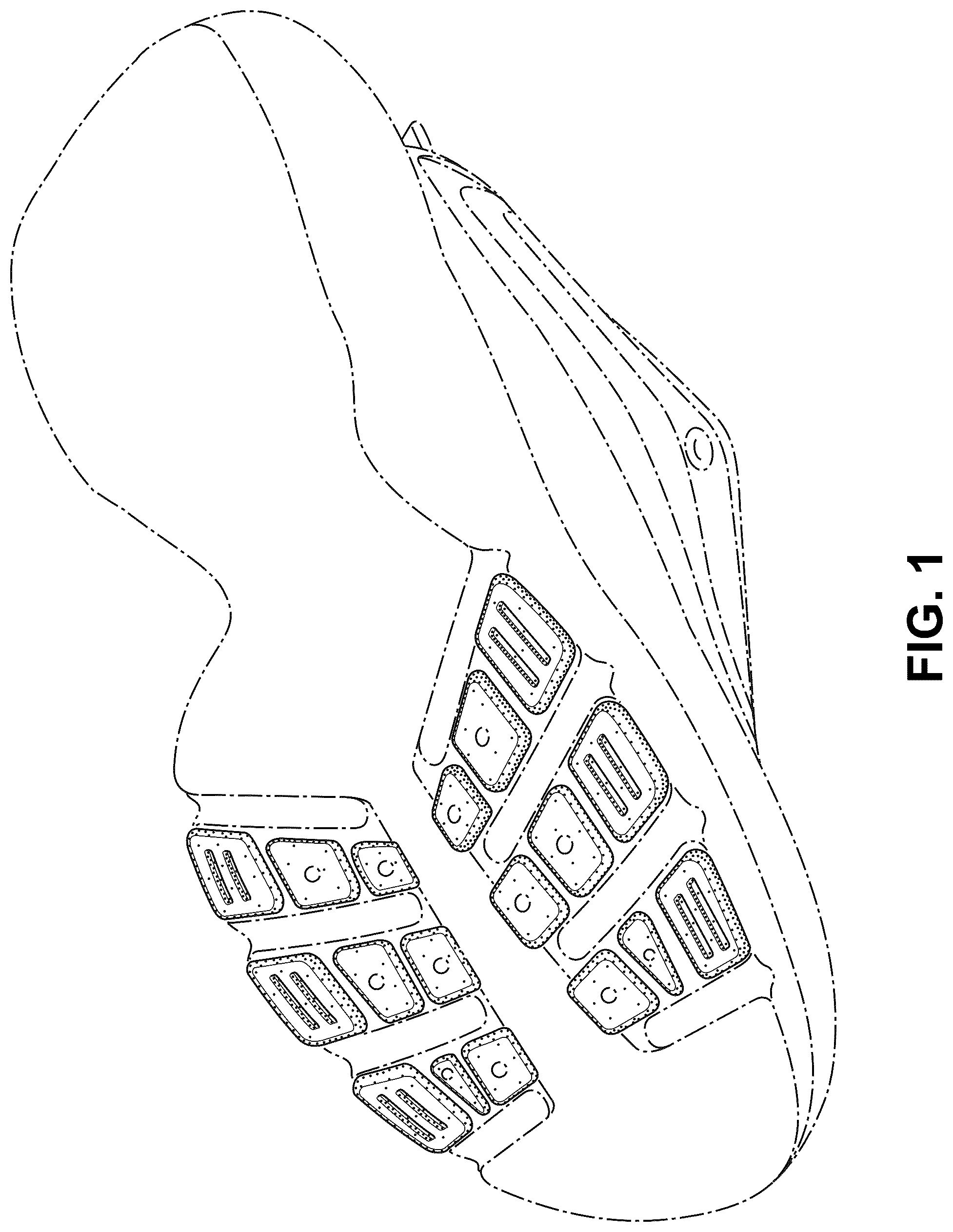 Patent USD1075257 Figure 1 – Shoe