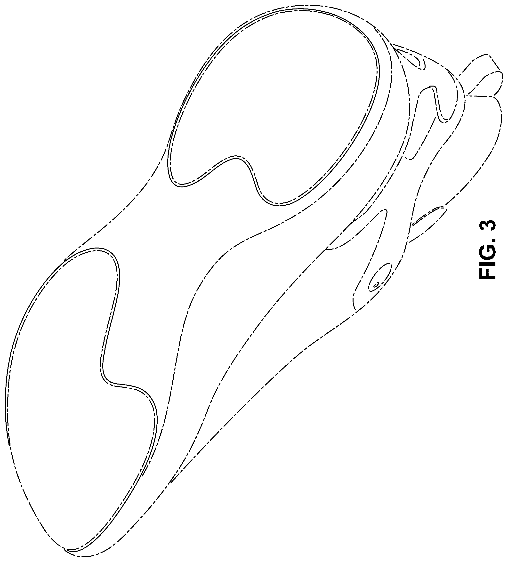 Patent USD1075258 Figure 3 – Shoe