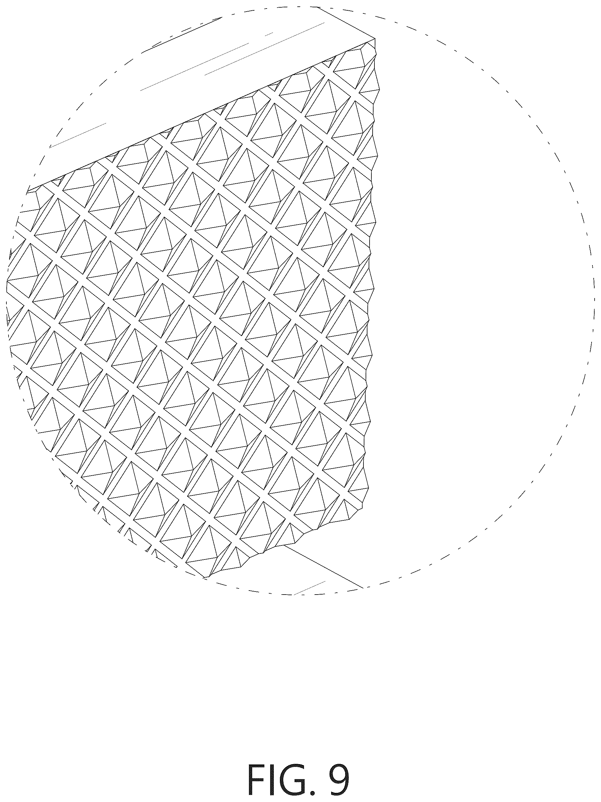 Patent USD1075259 Figure 9 – Shoe sole
