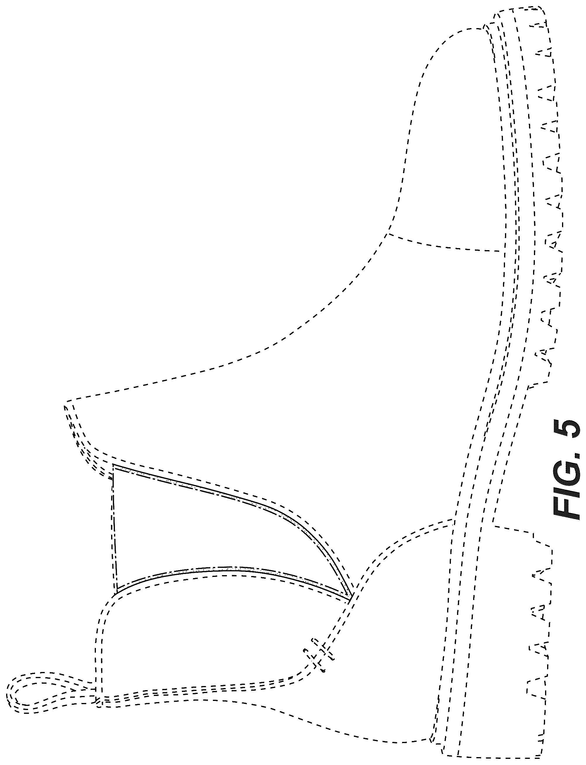 Patent USD1075260 Figure 5 – Footwear